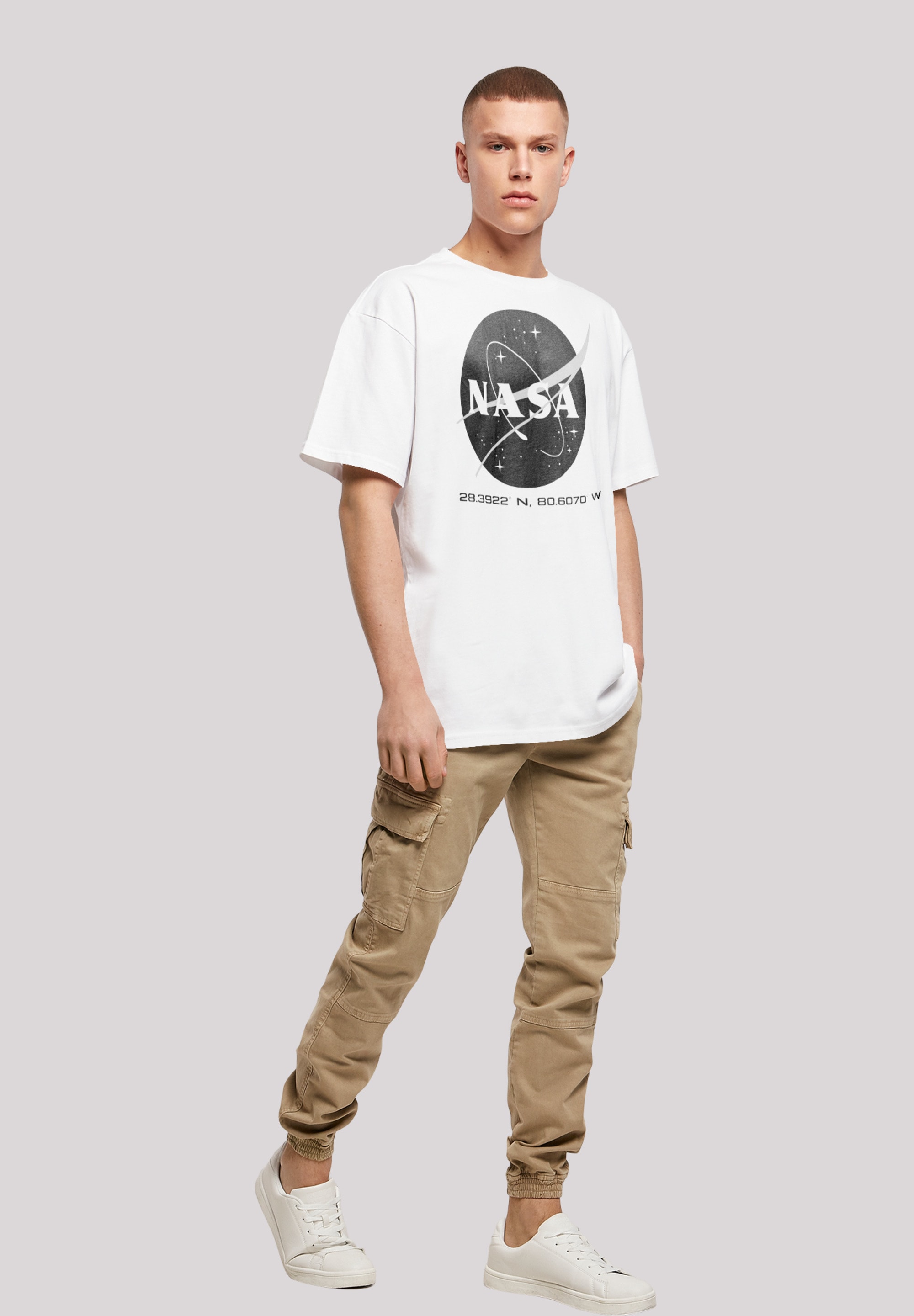 F4NT4STIC T-Shirt "NASA Logo Meatball PHIBER METAVERSE FASHION", Print günstig online kaufen