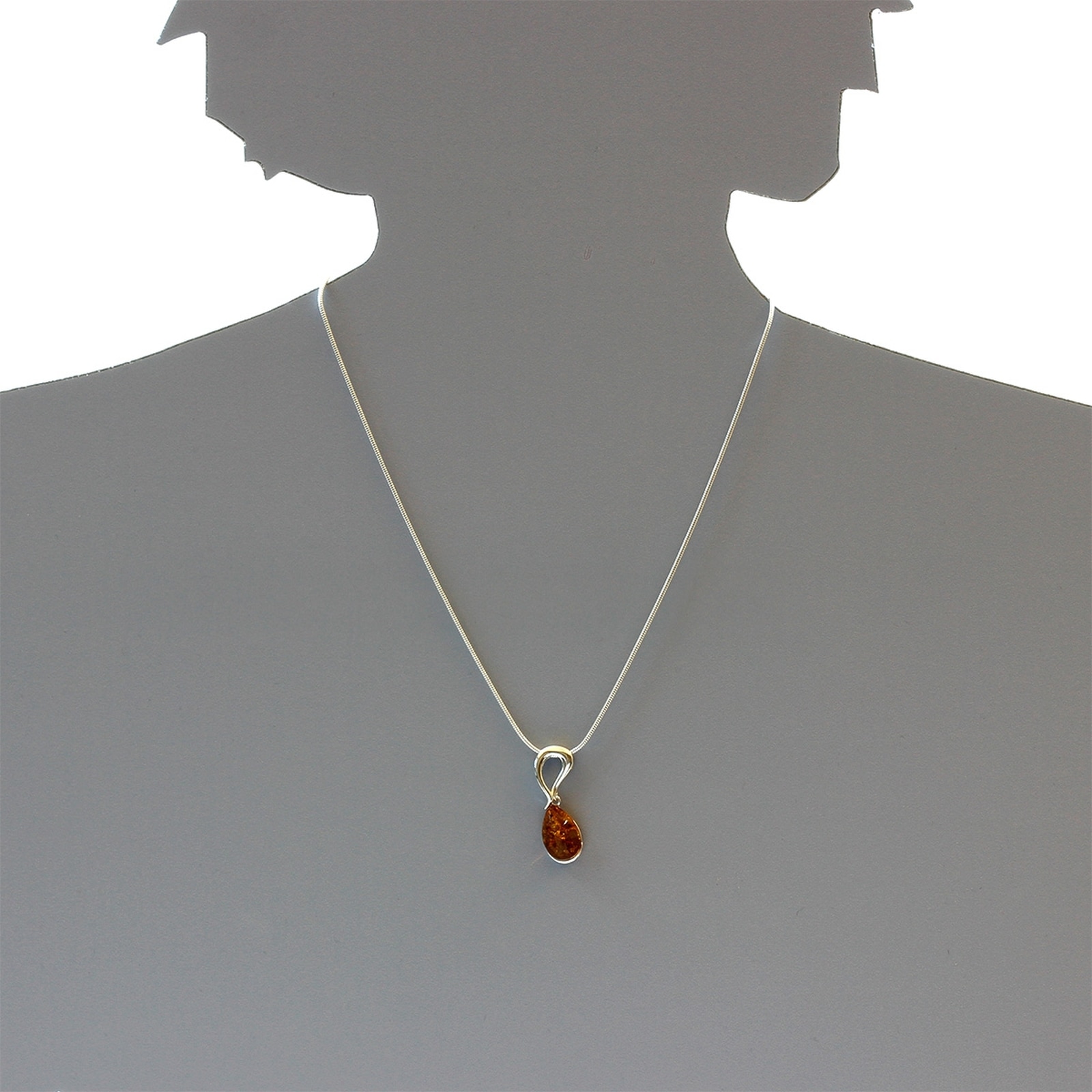 OSTSEE-SCHMUCK Kette mit Anhänger »Ostsee-Schmuck Kette mit Anhänger Milly Kette mit Anhänger Milly«