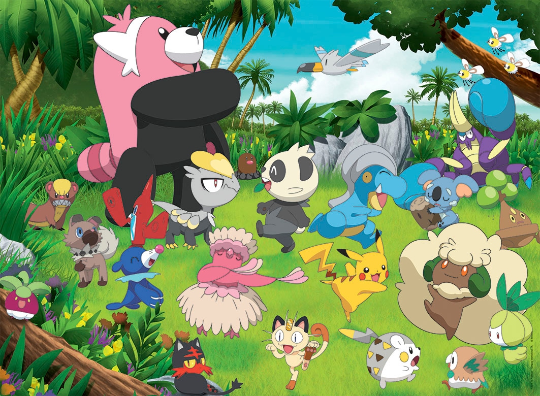 Ravensburger Puzzle »Wilde Pokémon«, Made in Germany