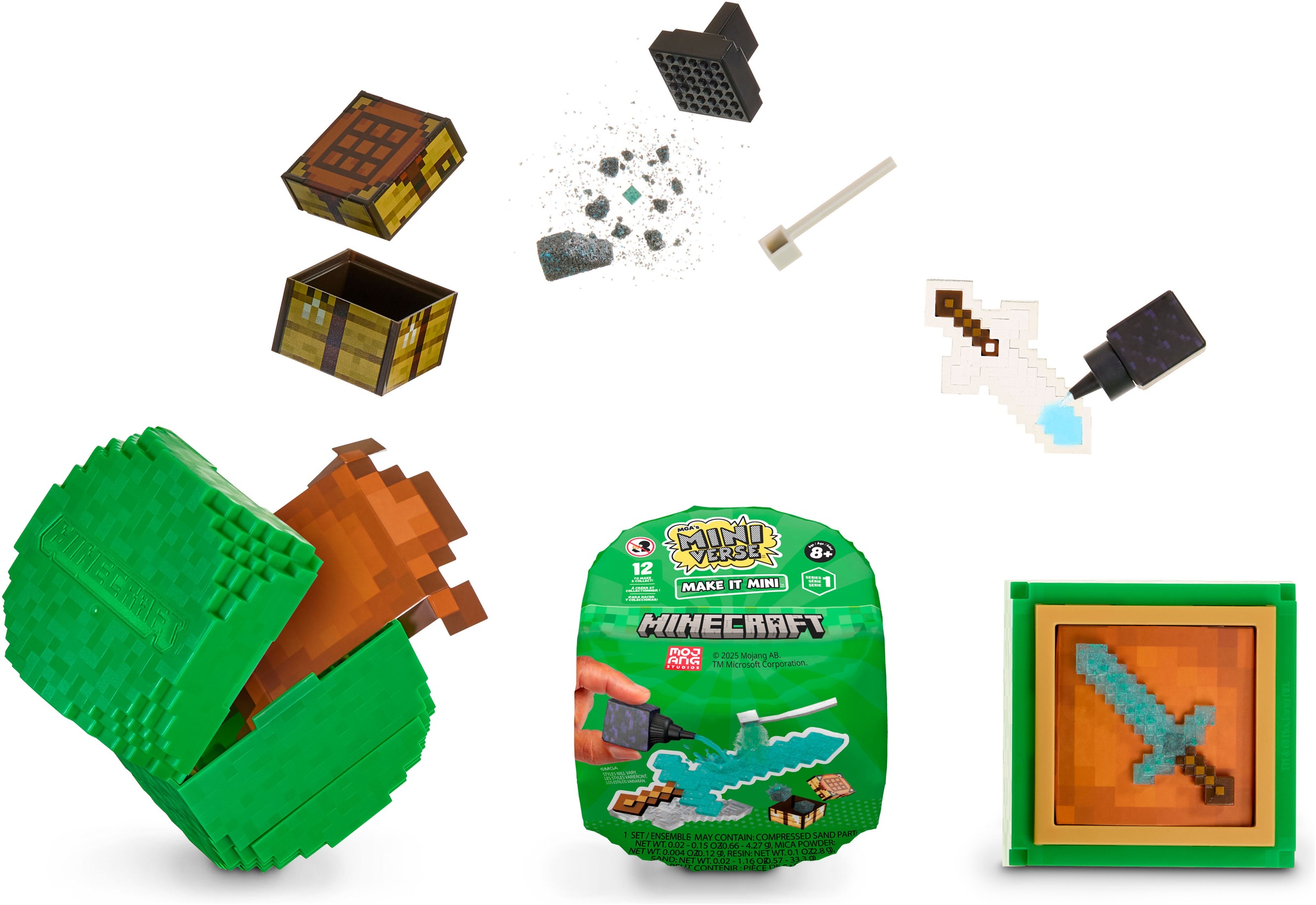 MGA ENTERTAINMENT Kreativset »MGA's Miniverse - Make It Mini Minecraft«