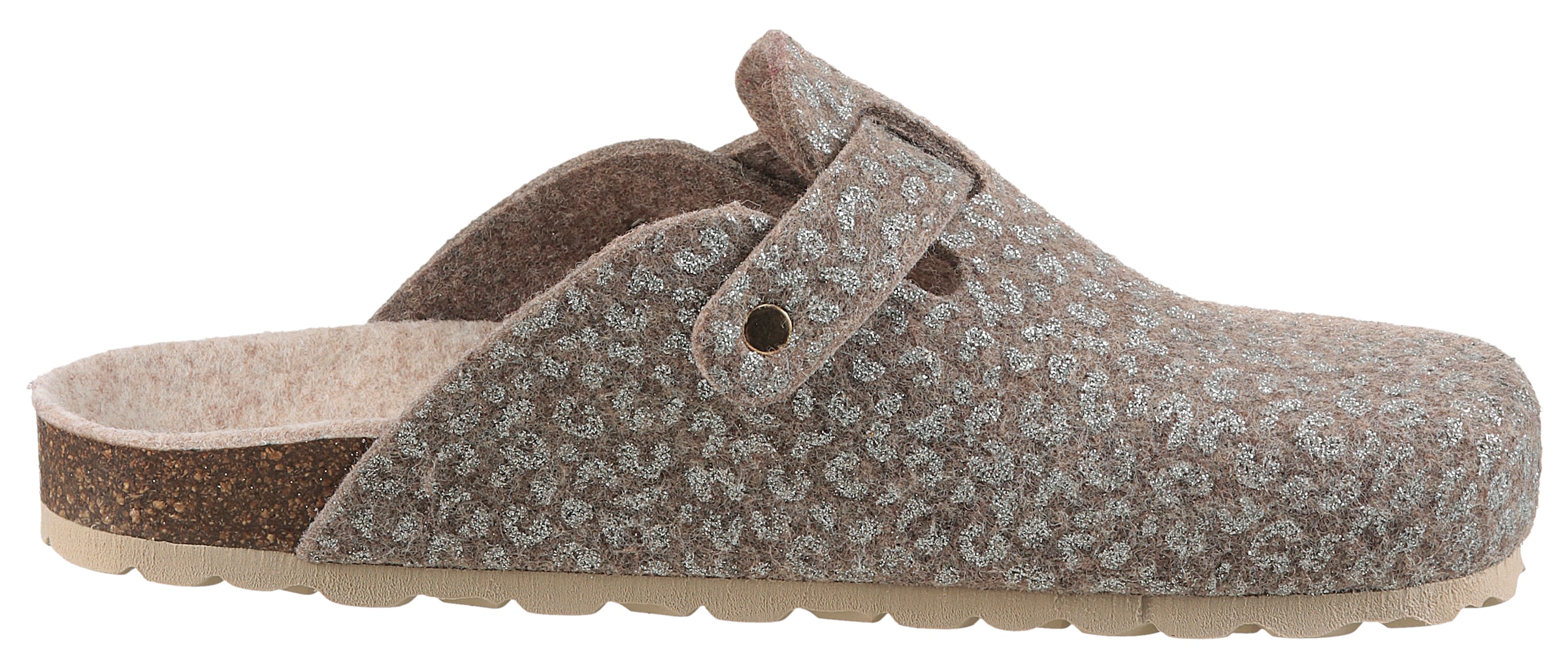 Aniston SHOES Clog, Clog, Hausschuh, Homeslipper, verstellbare Schnalle - NEUE KOLLEKTION