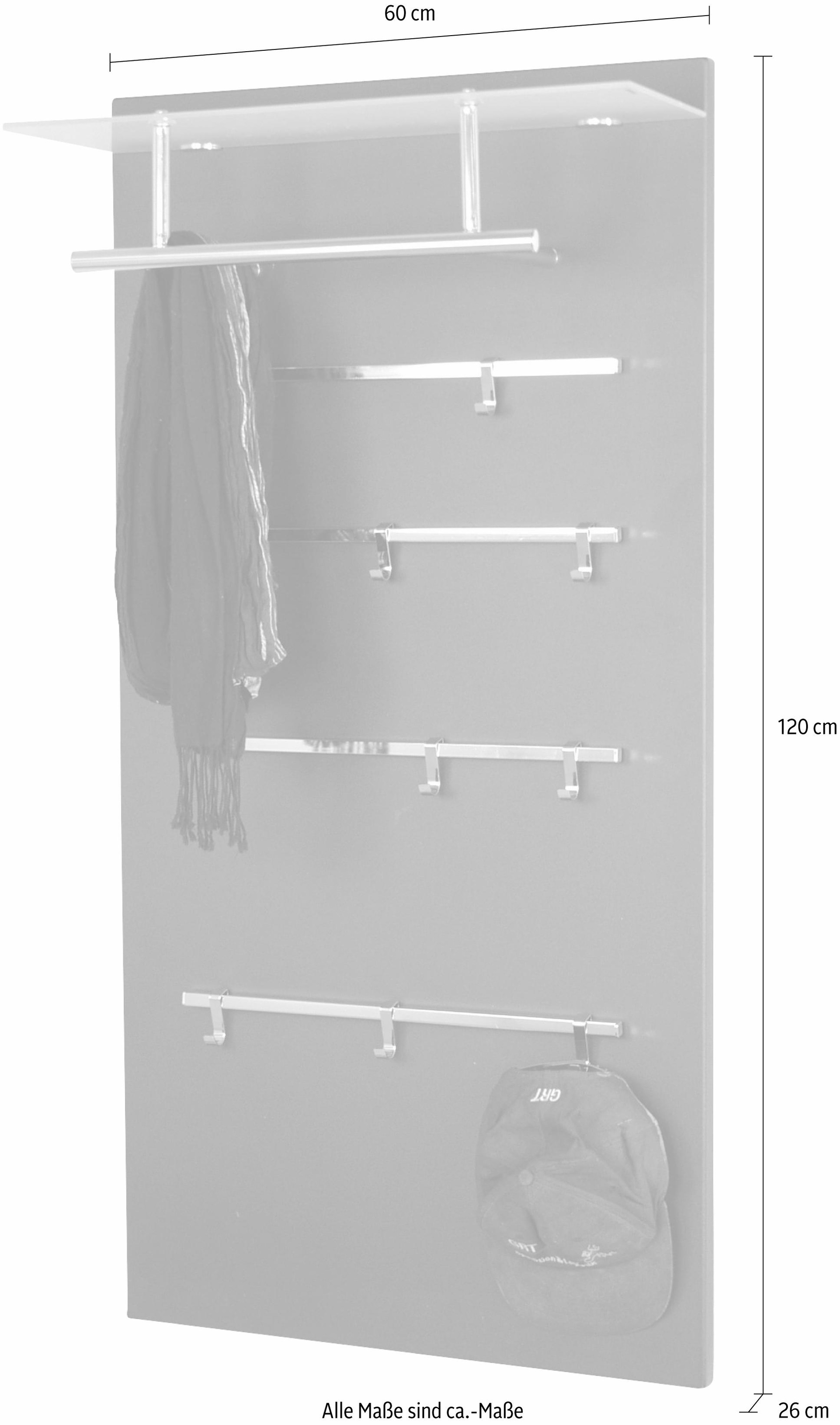 INOSIGN Garderobenpaneel "1200 CSF, TOPSELLER" OTTOs Choice, Maße (B/T/H): günstig online kaufen