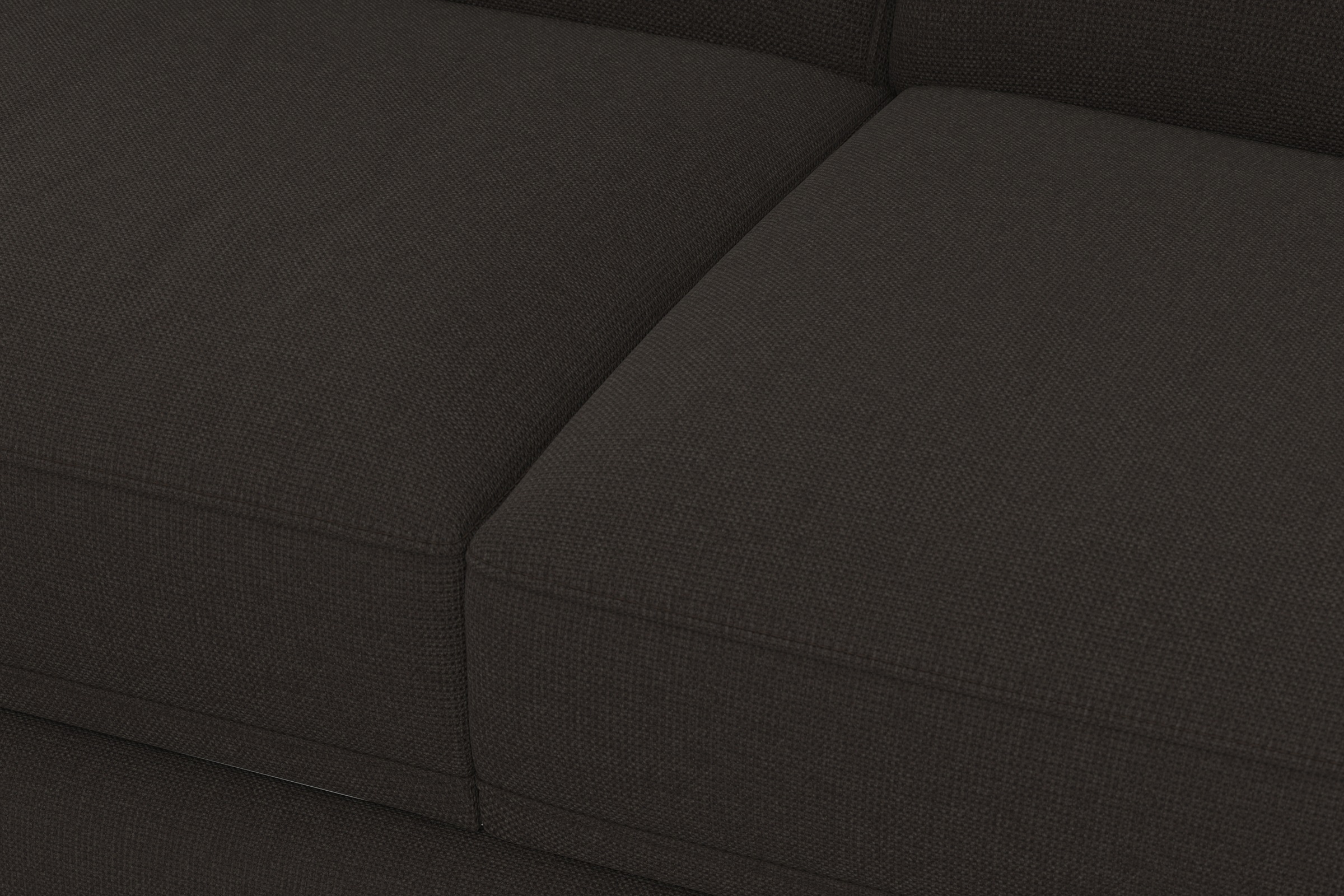 sit&more Ecksofa »Dundee L-Form«, mit Federkern und Massivholzfüßen, wahlweise mit Kopfteilverstellung