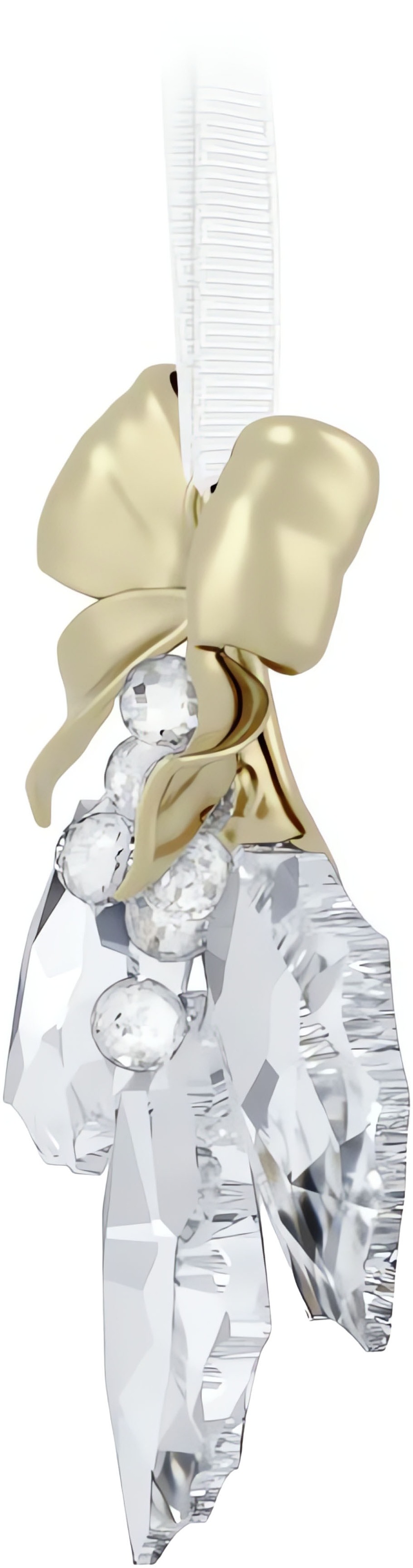 Swarovski Dekohänger »Sammelfigur Holiday Magic Stechpalmenblätter Ornament, 5685701«, (1 St.), Swarovski® Kristall