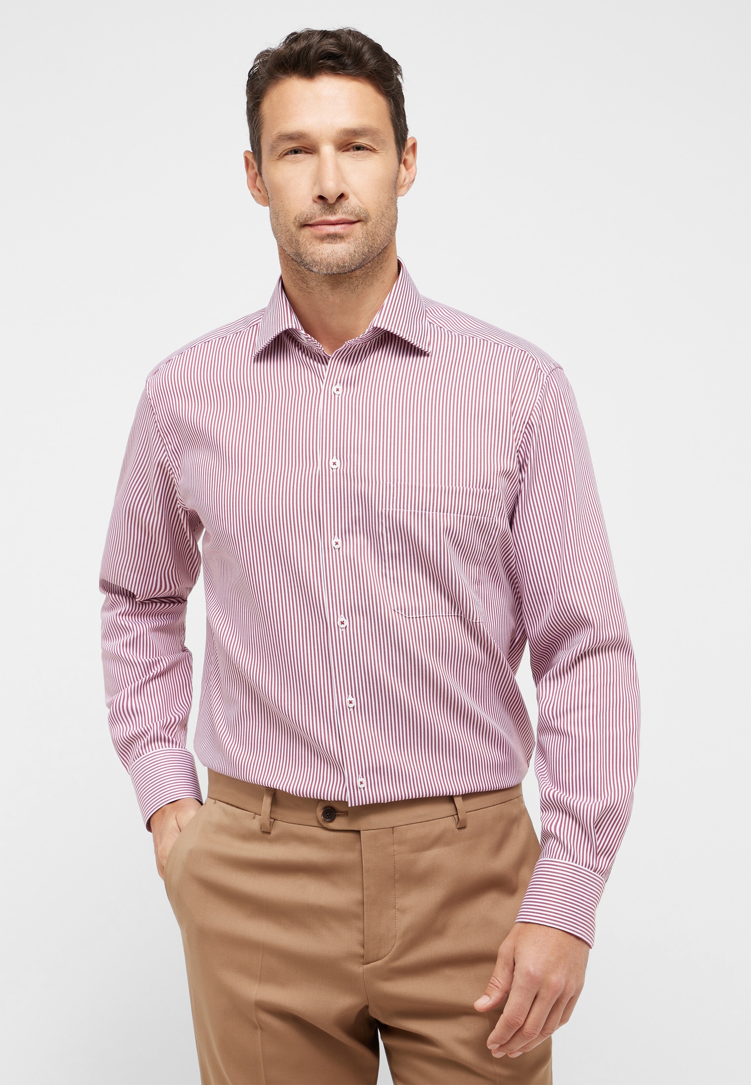 Eterna Langarmhemd "COMFORT FIT" NON IRON (bügelfrei) günstig online kaufen