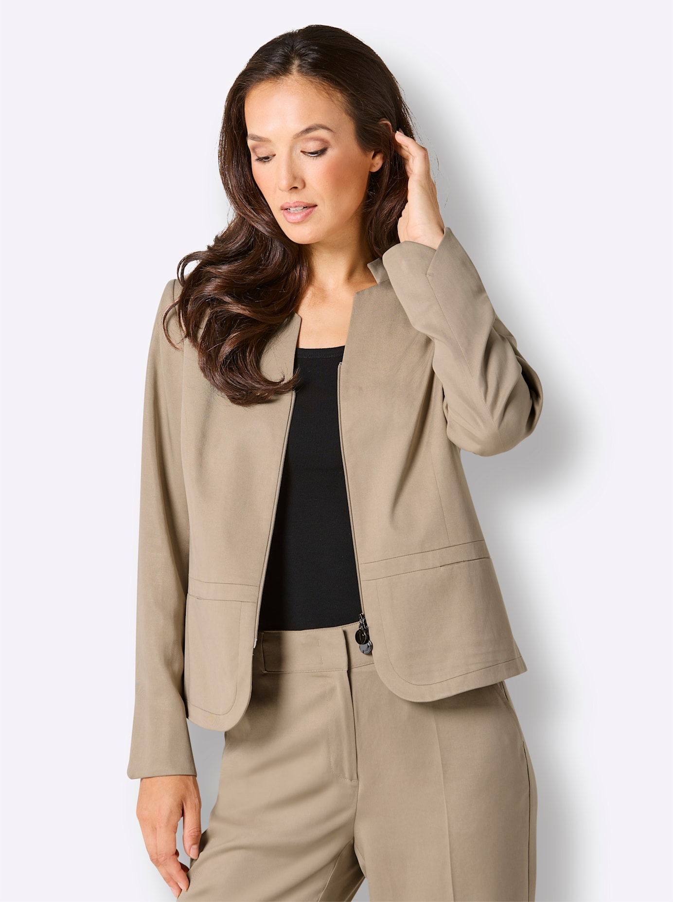 CREATION L PREMIUM Jackenblazer »Lyocell-Leinen-Blazer«