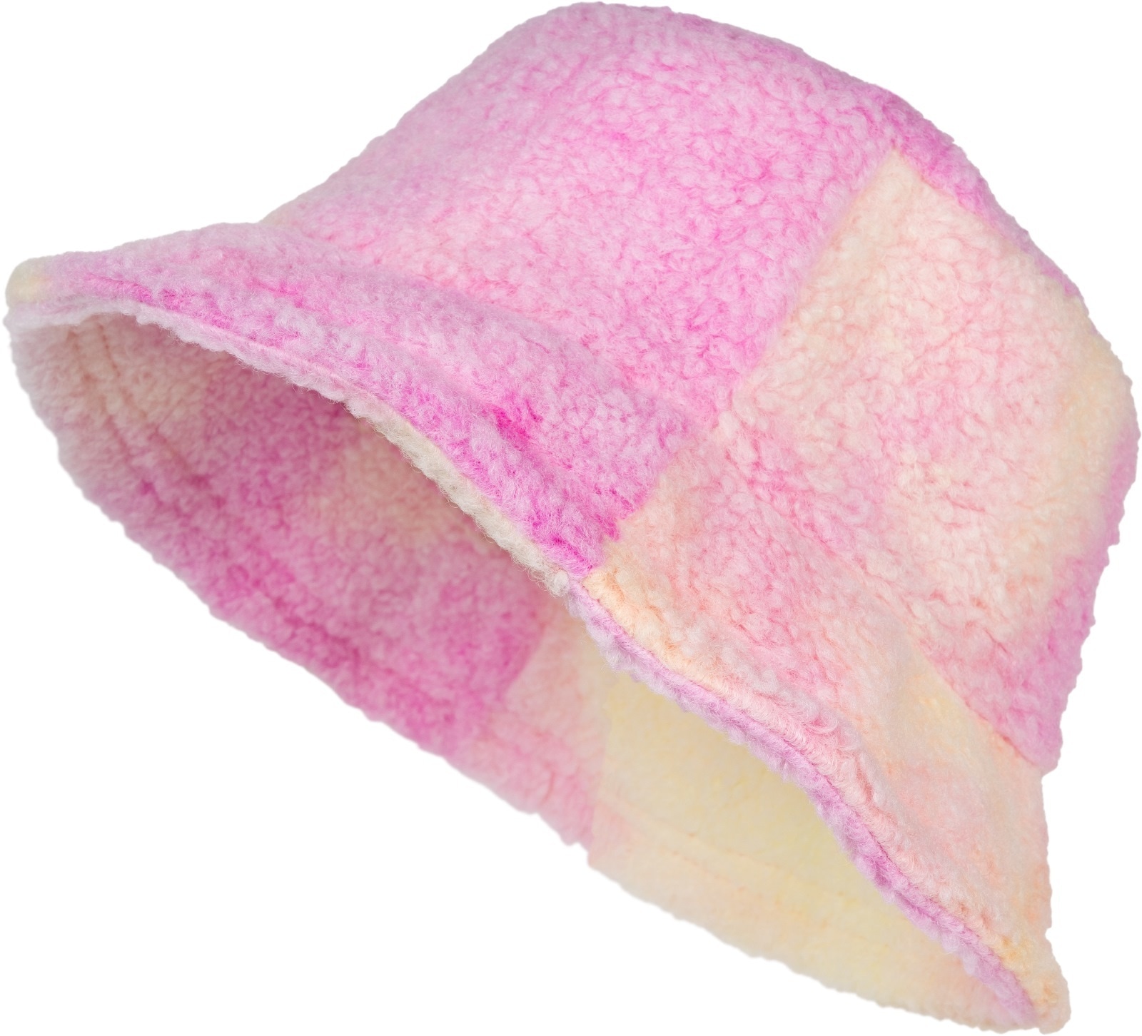 styleBREAKER Fischerhut "Teddyfell Fischerhut Ombré" 1 Stk.
