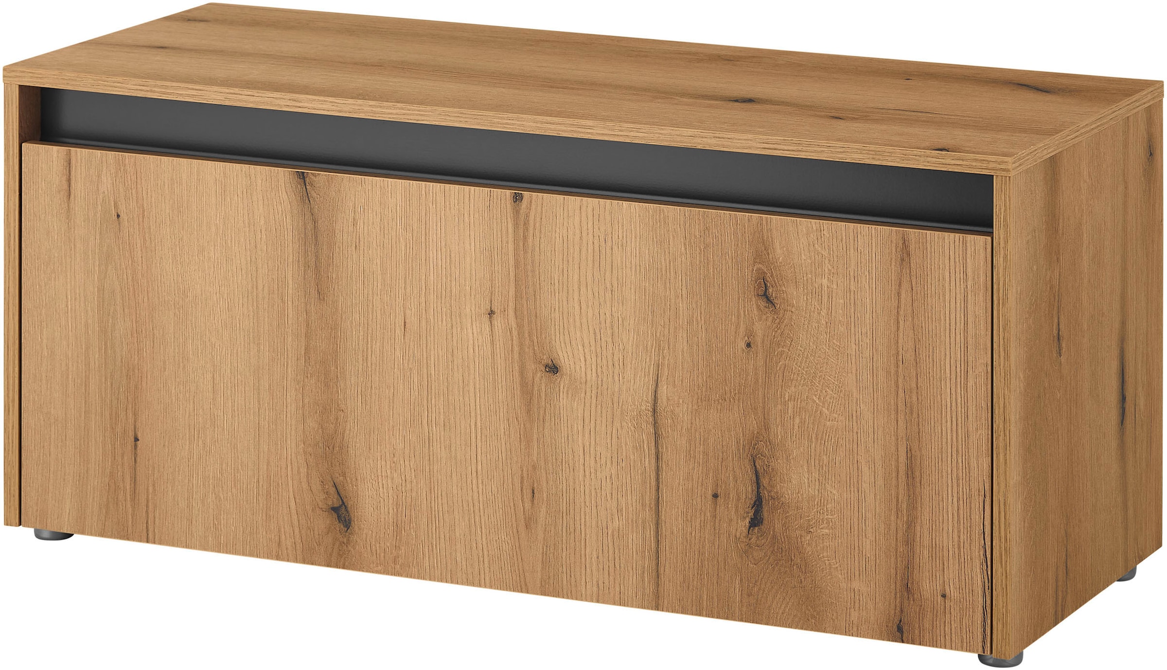 INOSIGN Schuhbank »GiRON/CiTY, Garderobenbank mit Klappe, Sitzbank in vier Farben«, viel Stauraum, Platz für ca. 8 Paar Schuhe, 100 cm breit