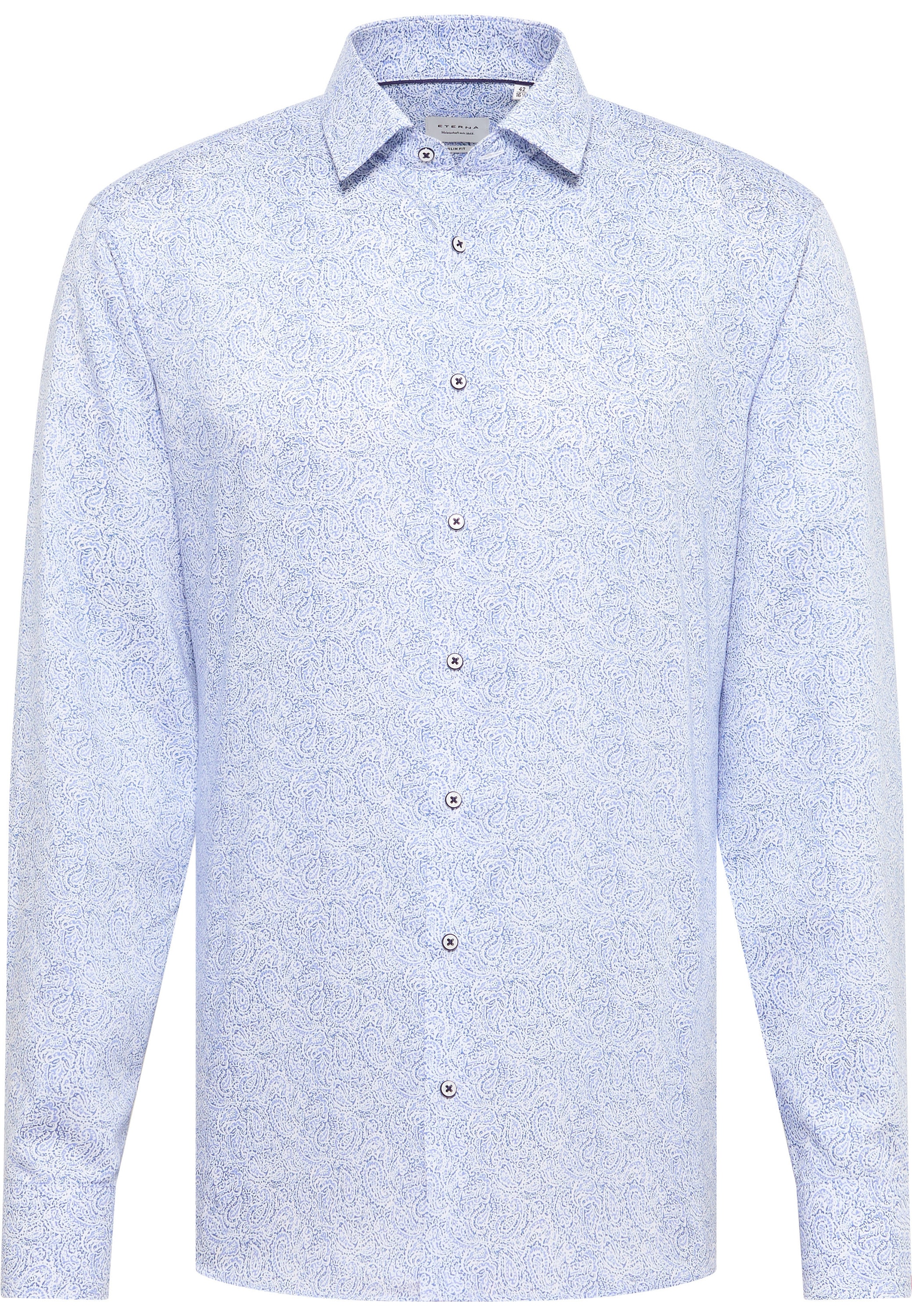 Eterna Langarmhemd »SLIM FIT«, NON IRON (bügelfrei)