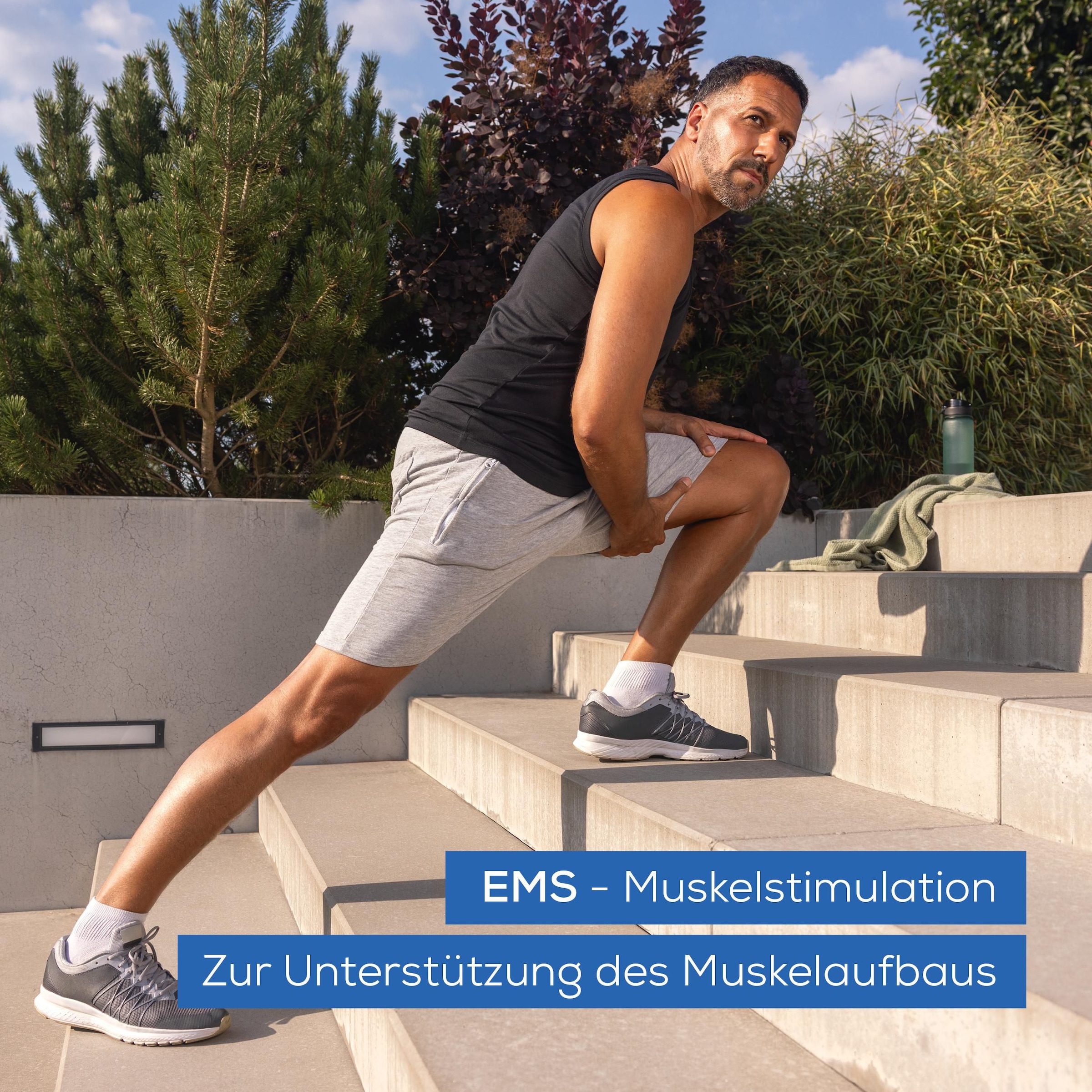 BEURER TENS-EMS-Gerät »EM 59 Heat, Reizstromgerät mit Wärmefunktion und 4 Elektroden« 3-in-1: TENS (Schmerzlinderung), EMS (Muskelstimulation) und Massage