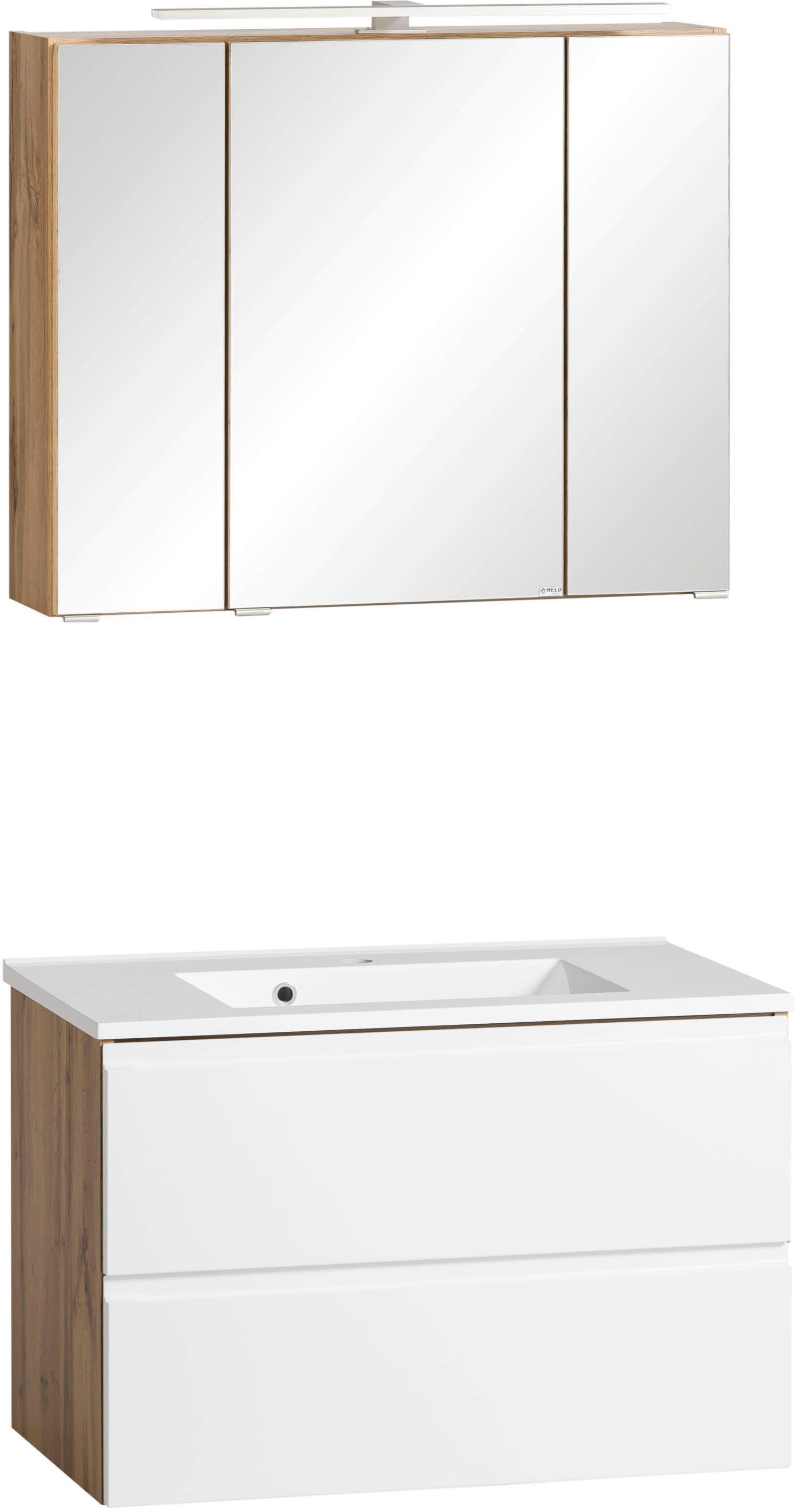 welltime Badmöbel-Set "Sölden" 2 Stk. tlg. günstig online kaufen