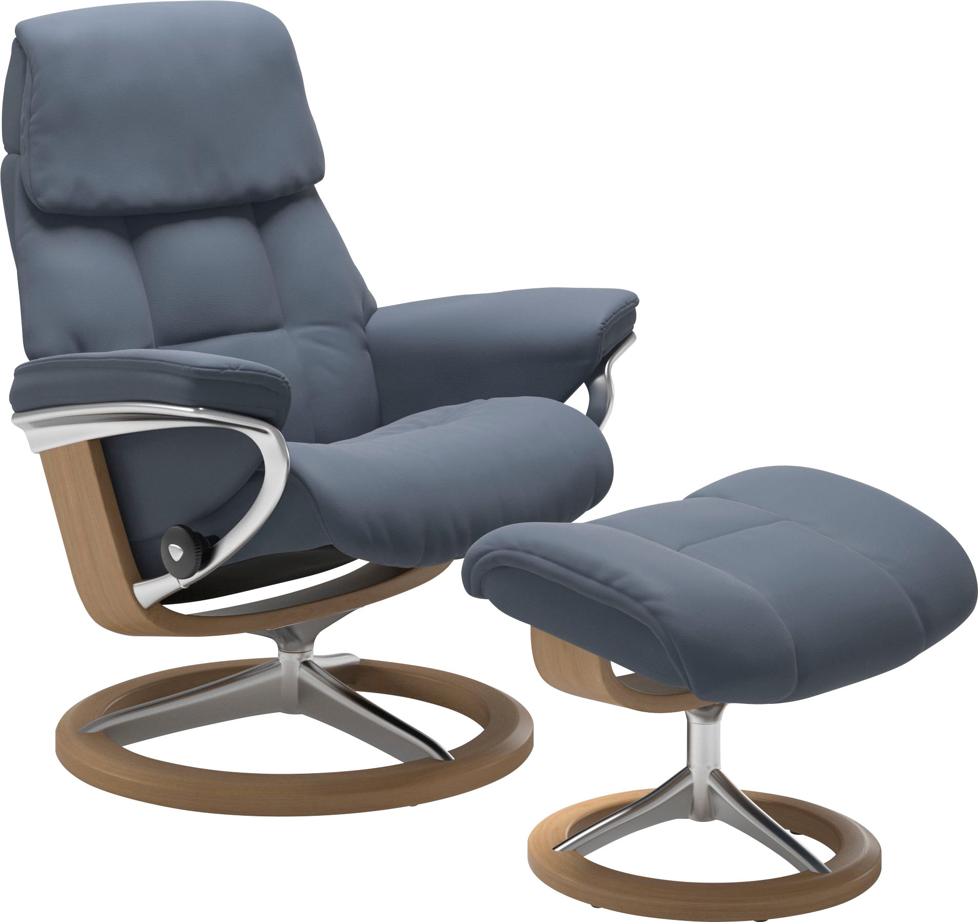 Stressless Relaxsessel "Ruby" Set, Relaxsessel mit Hocker, mit Signature Ba günstig online kaufen