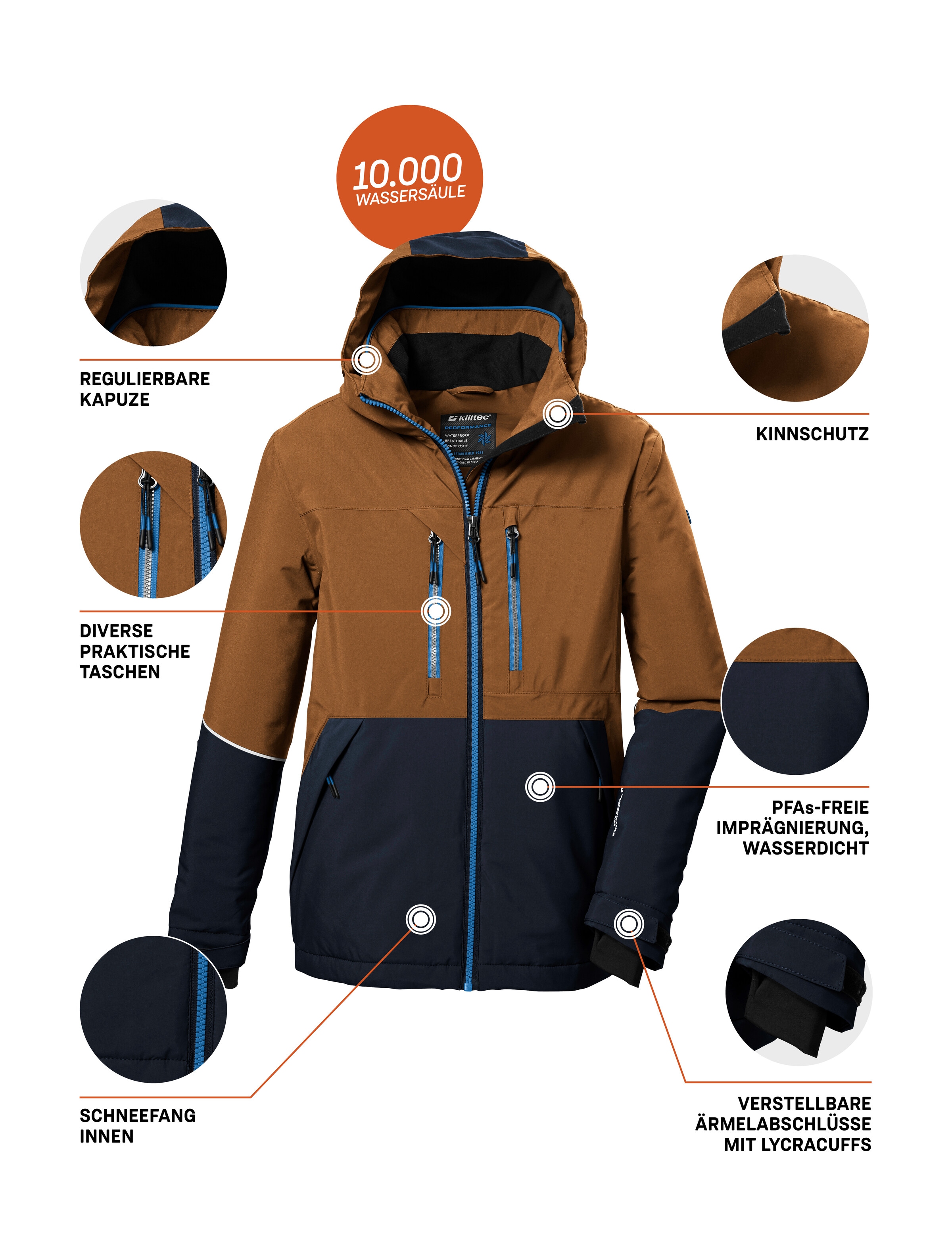 Killtec Skijacke »KSW 388 BYS SKI JCKT«