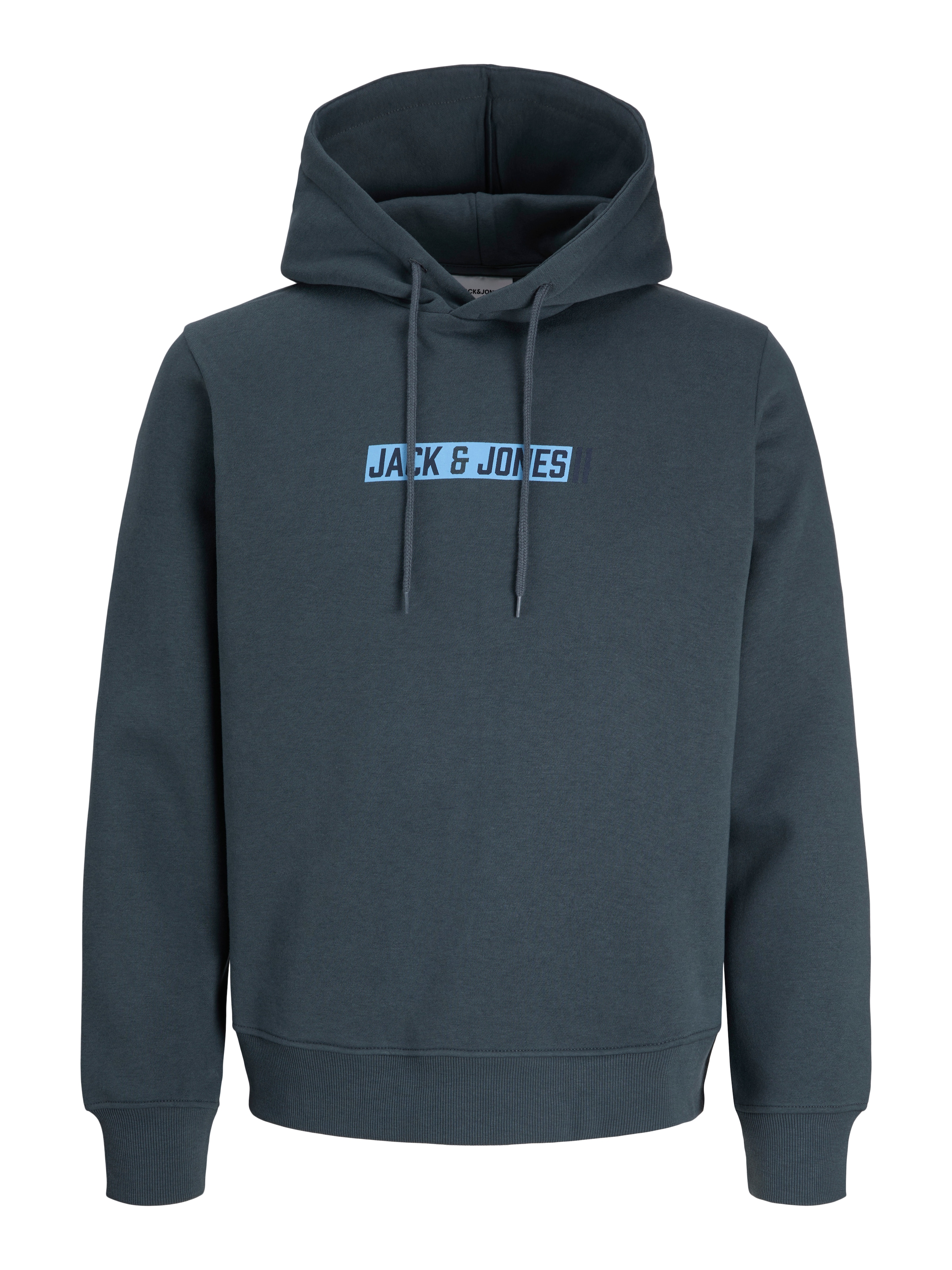 Jack & Jones Kapuzensweatshirt »JJMUNK SWEAT HOOD«, Materialmix, regular fit

