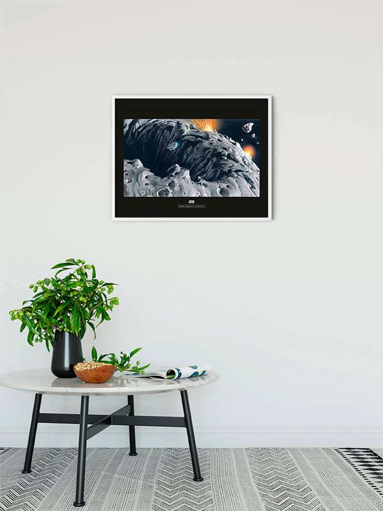 Komar Bild "Star Wars Classic RMQ Asteroid", Star Wars, (1 St.), Wandbild z günstig online kaufen