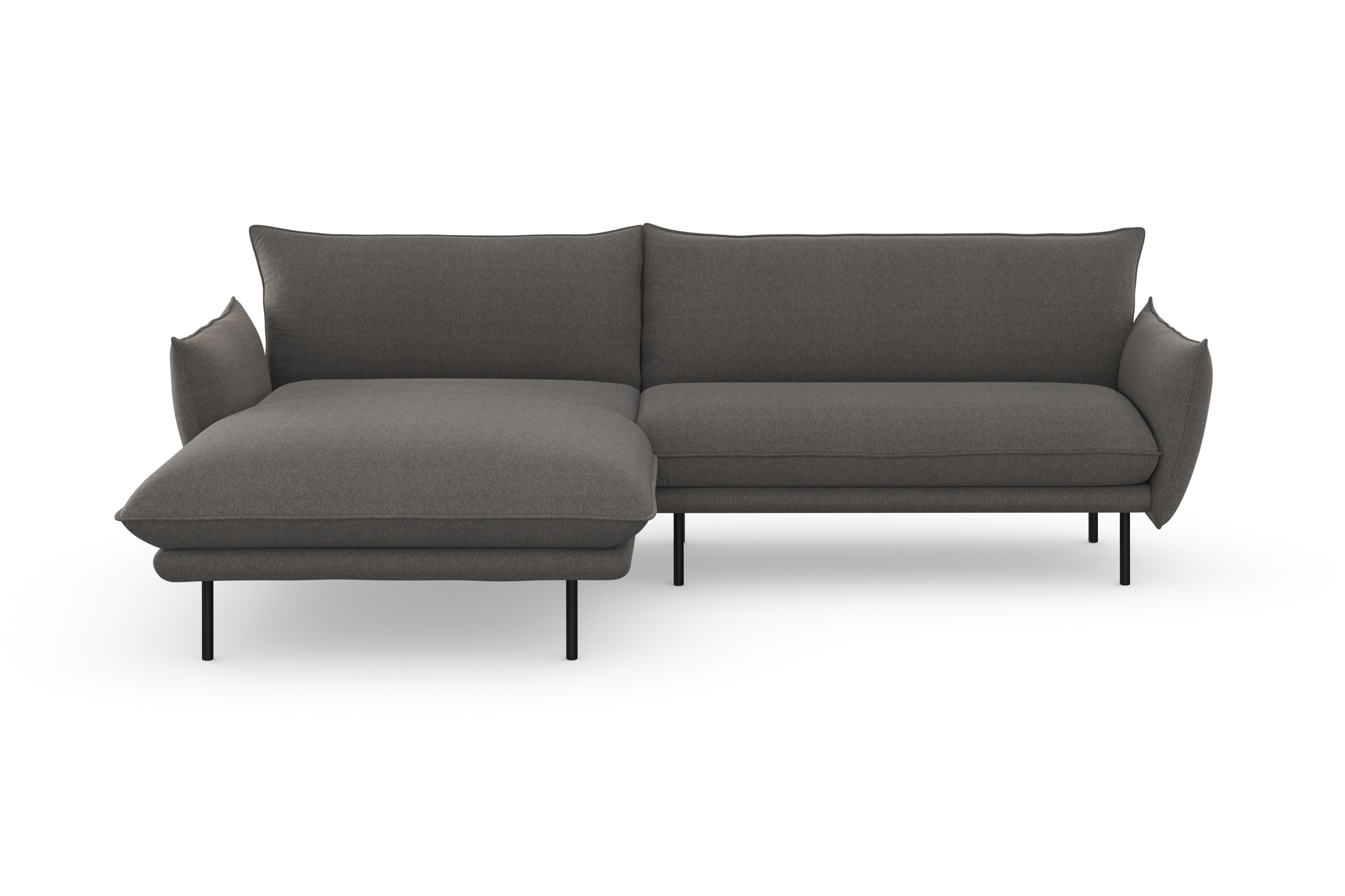 OTTO home Ecksofa "Stine L-Form" Besonderes Design durch Kissenoptik und Ke günstig online kaufen