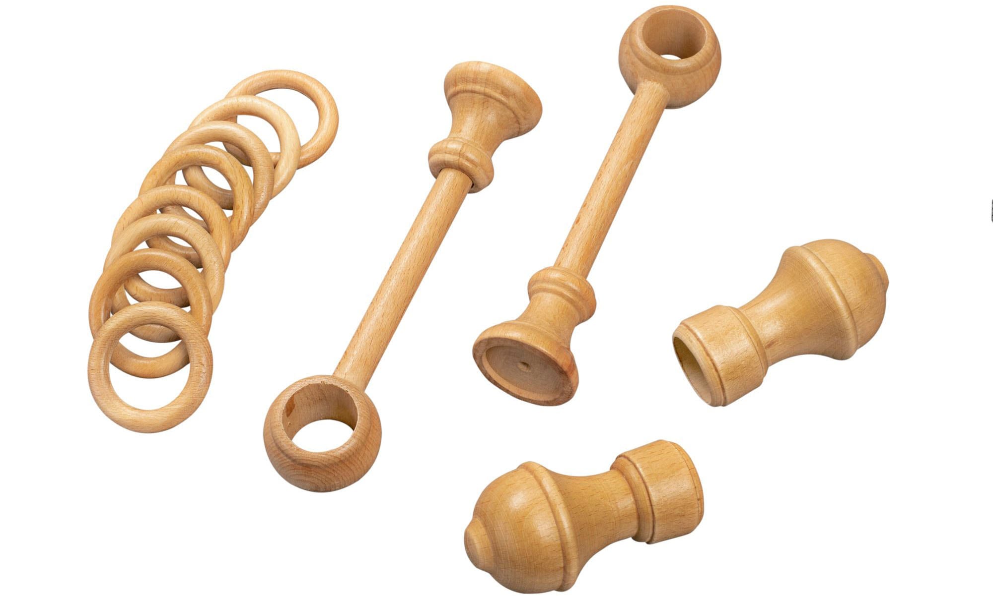 SN DECO GROUP Gardinenstange »Ares«, 1 läufig-läufig, Fixmaß