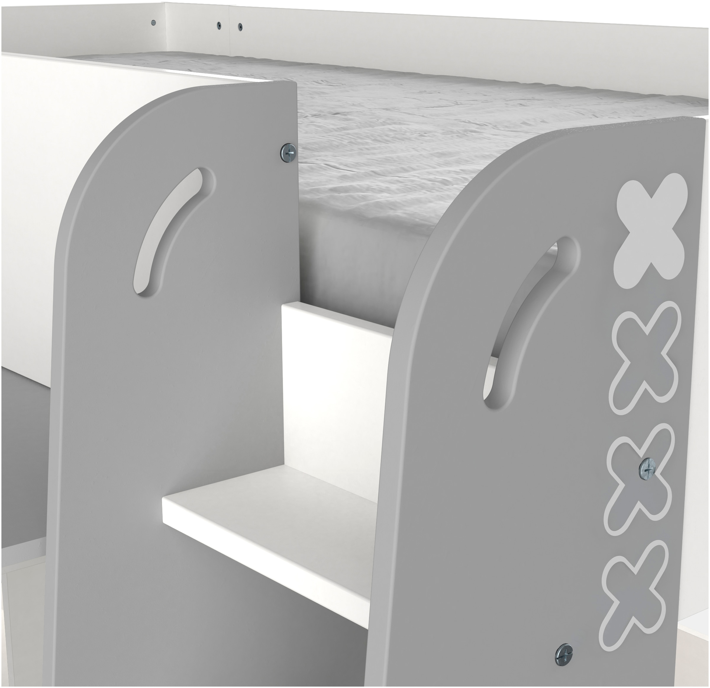 Demeyere GROUP Hochbett "HAMPTON Kombi Bett mit Schreibtisch", Kombi Bett m günstig online kaufen