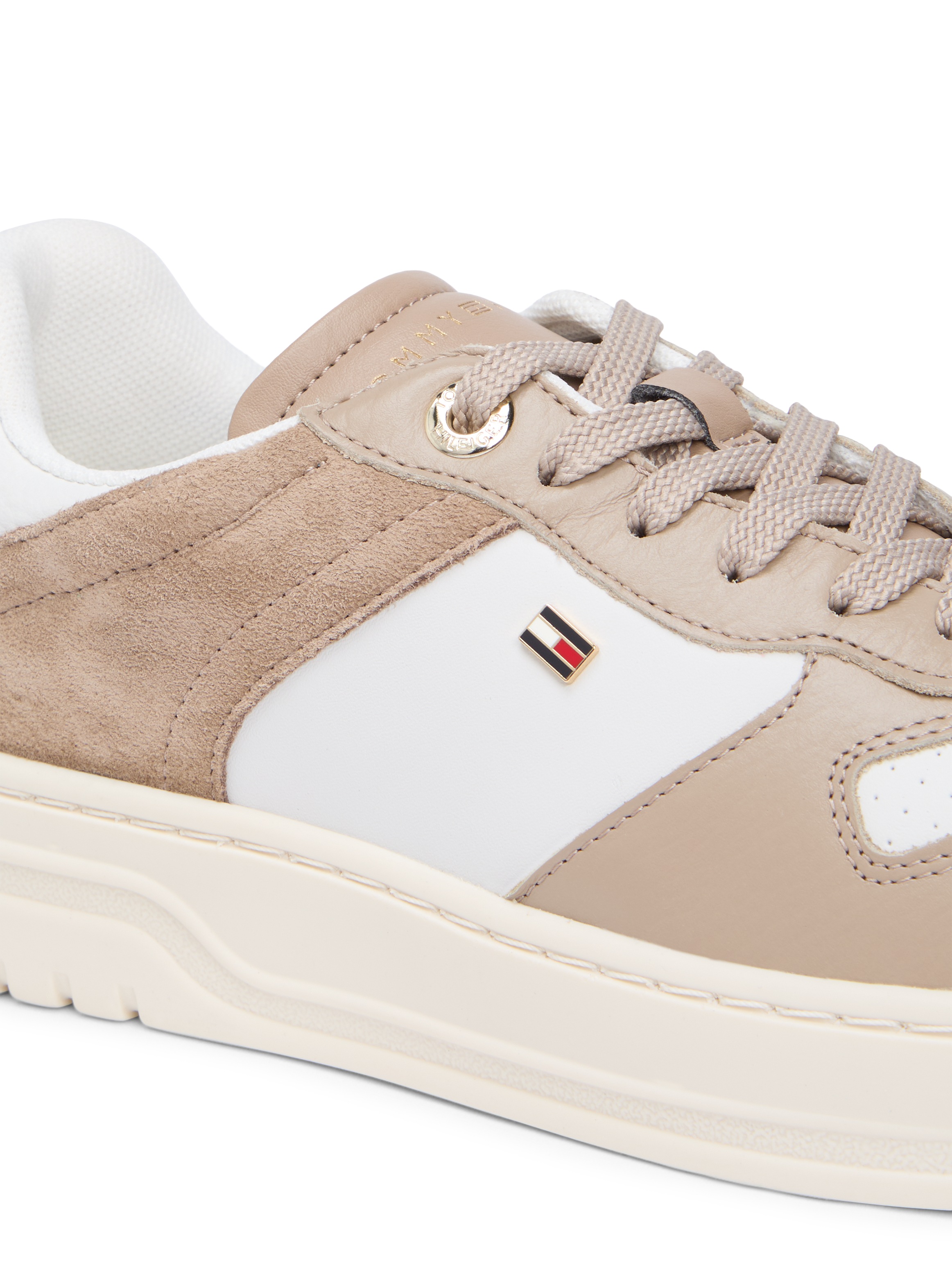 Tommy Hilfiger Plateausneaker "TH SPORTY CUPSOLE TUMBLED LTR", Freizeitschu günstig online kaufen
