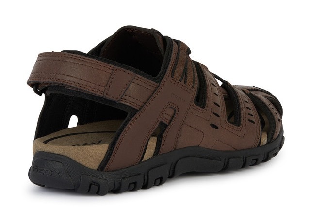 Geox Sandale "UOMO SANDAL STRADA C", Sommerschuh, Klettschuh, Outdoorsandal günstig online kaufen