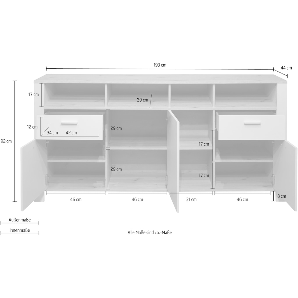 Mäusbacher Sideboard »Nele«