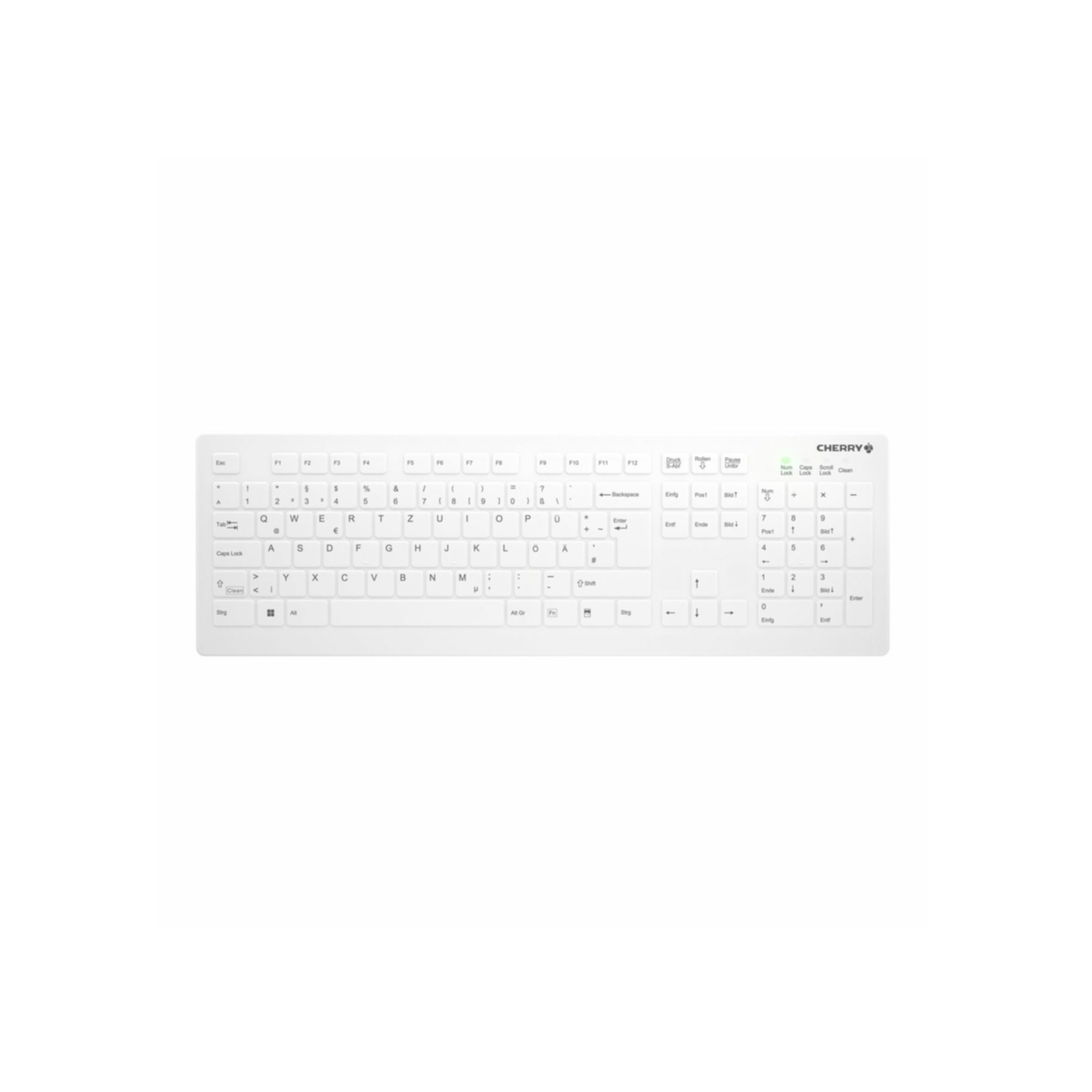 Cherry Tastatur »AK-C8112«, (Fn-Tasten-Ziffernblock-Windows-Sperrtaste)