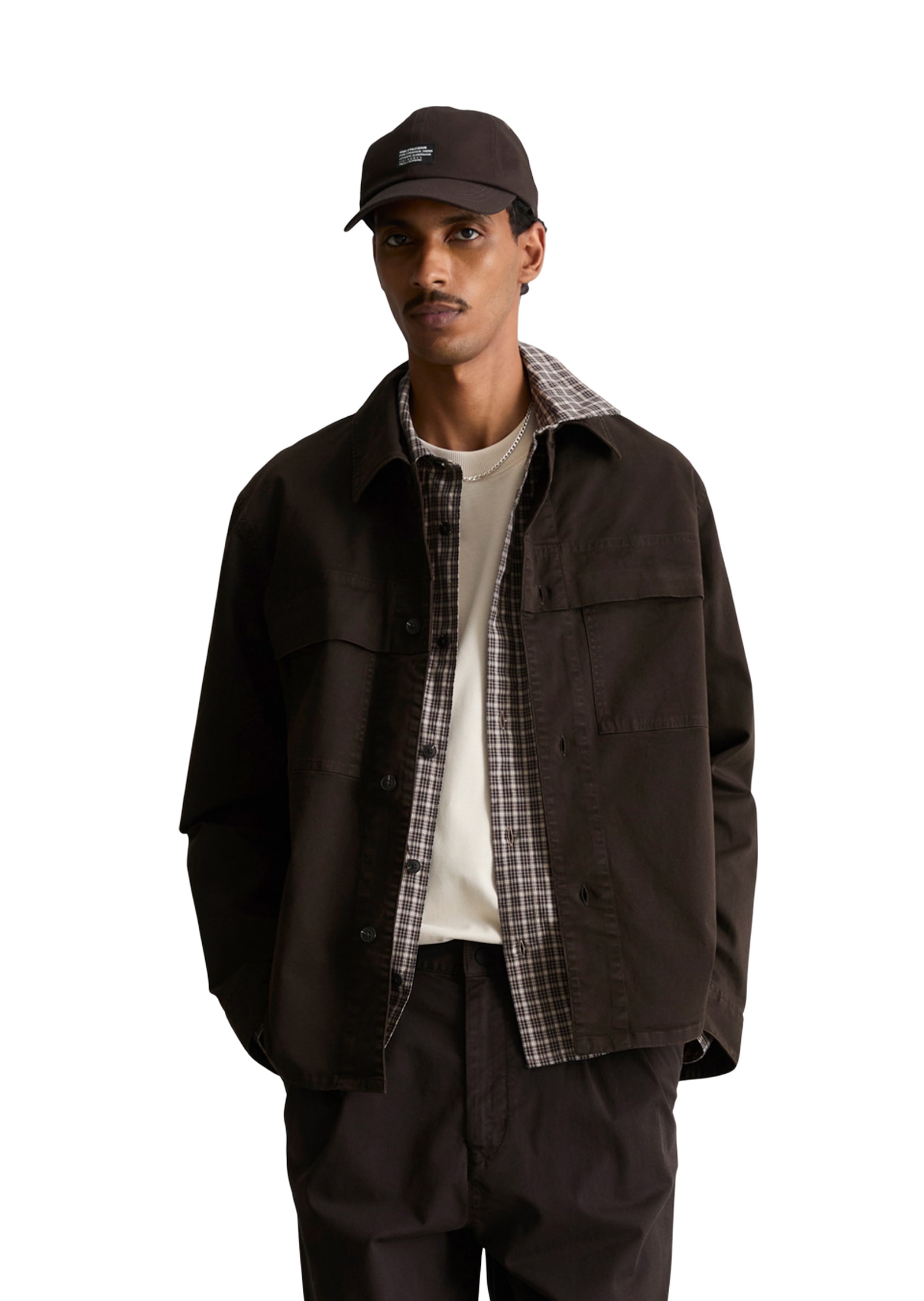 Marc OPolo DENIM Kurzjacke "aus kompakten Bio-Baumwoll-Twill"