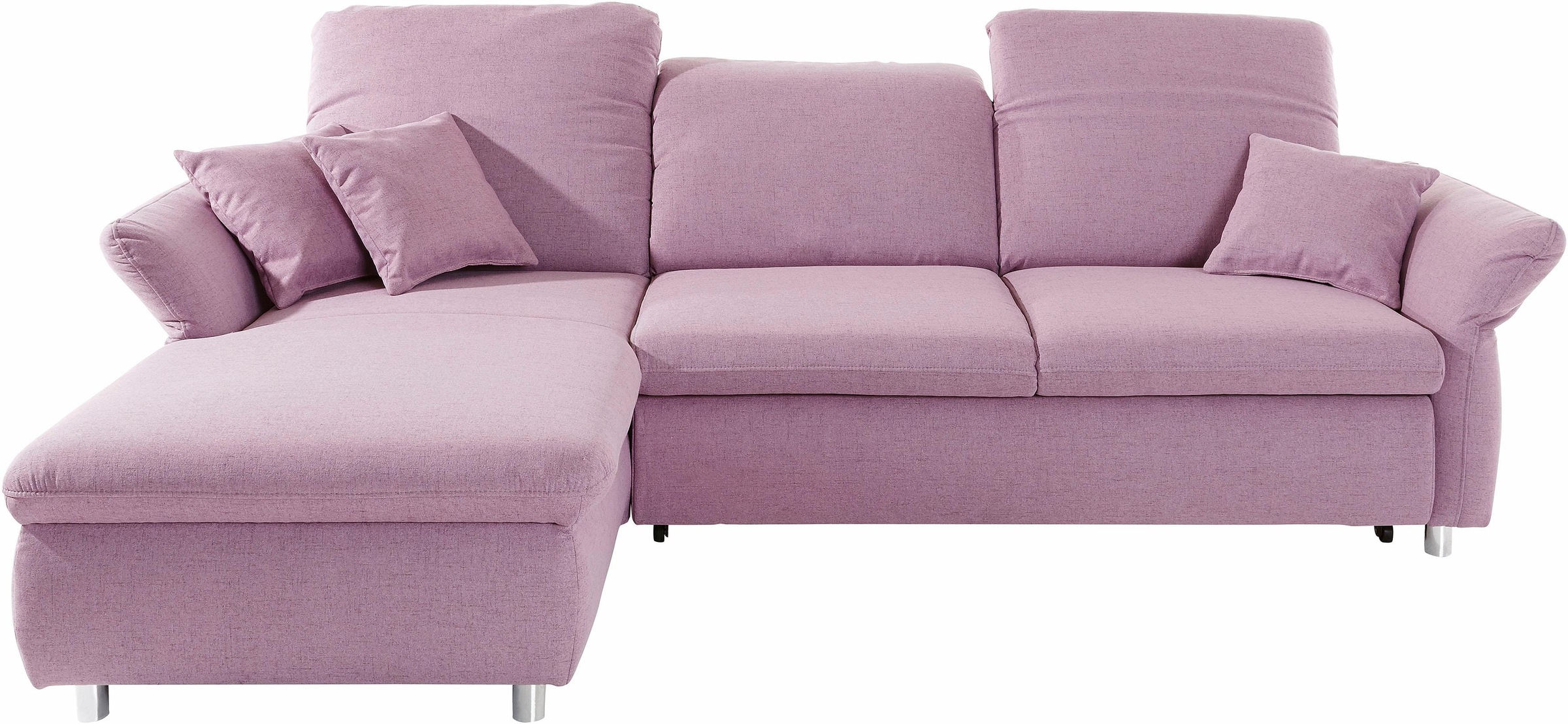Places of Style Ecksofa Smoothie, wahlweise mit Bettfunktion