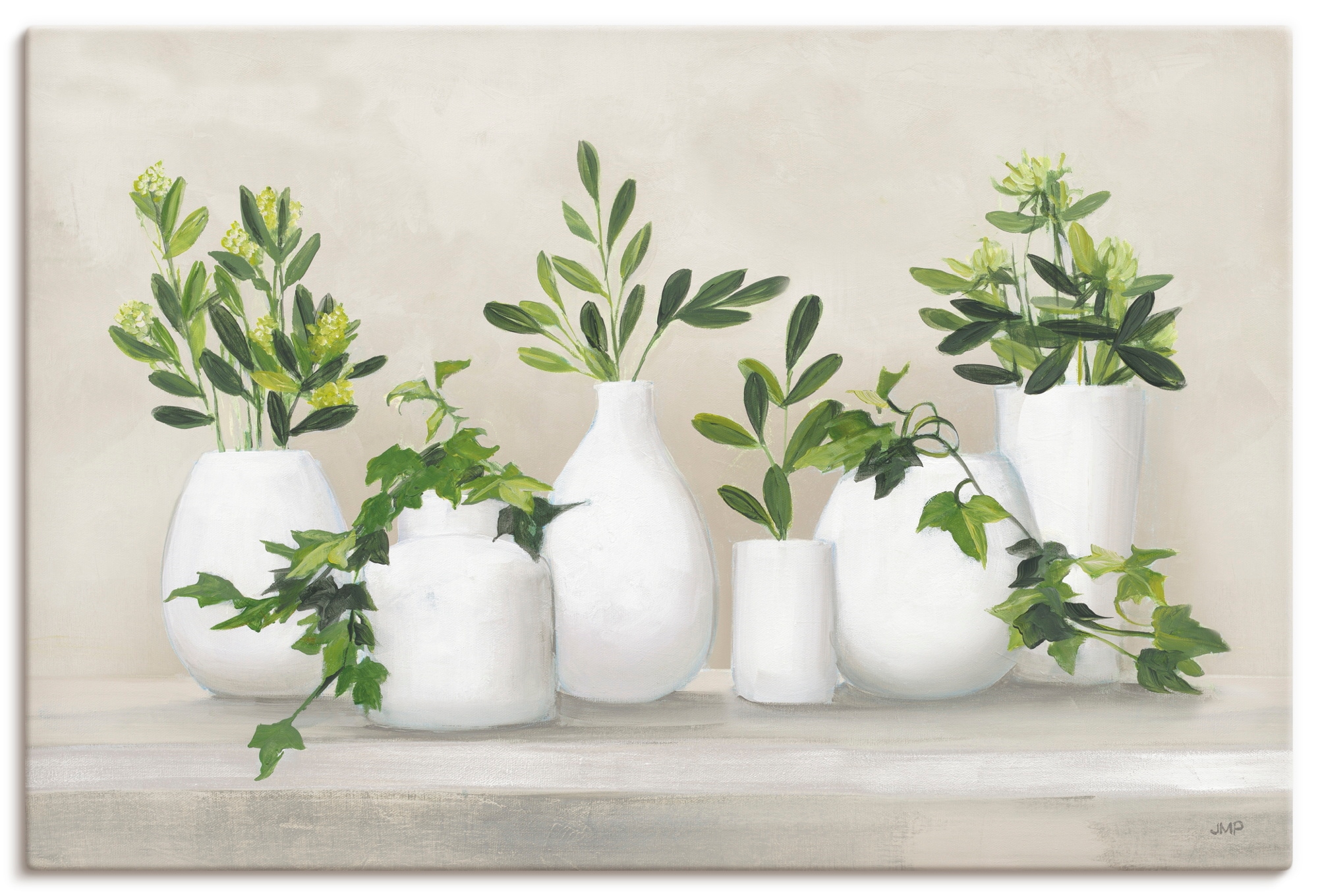 Artland Wandbild "Plant Life IV" Vasen & Töpfe 1 Stk. tlg. als Alubild, Leinwandbild, Poster, Wandaufkleber in verschied. Größen