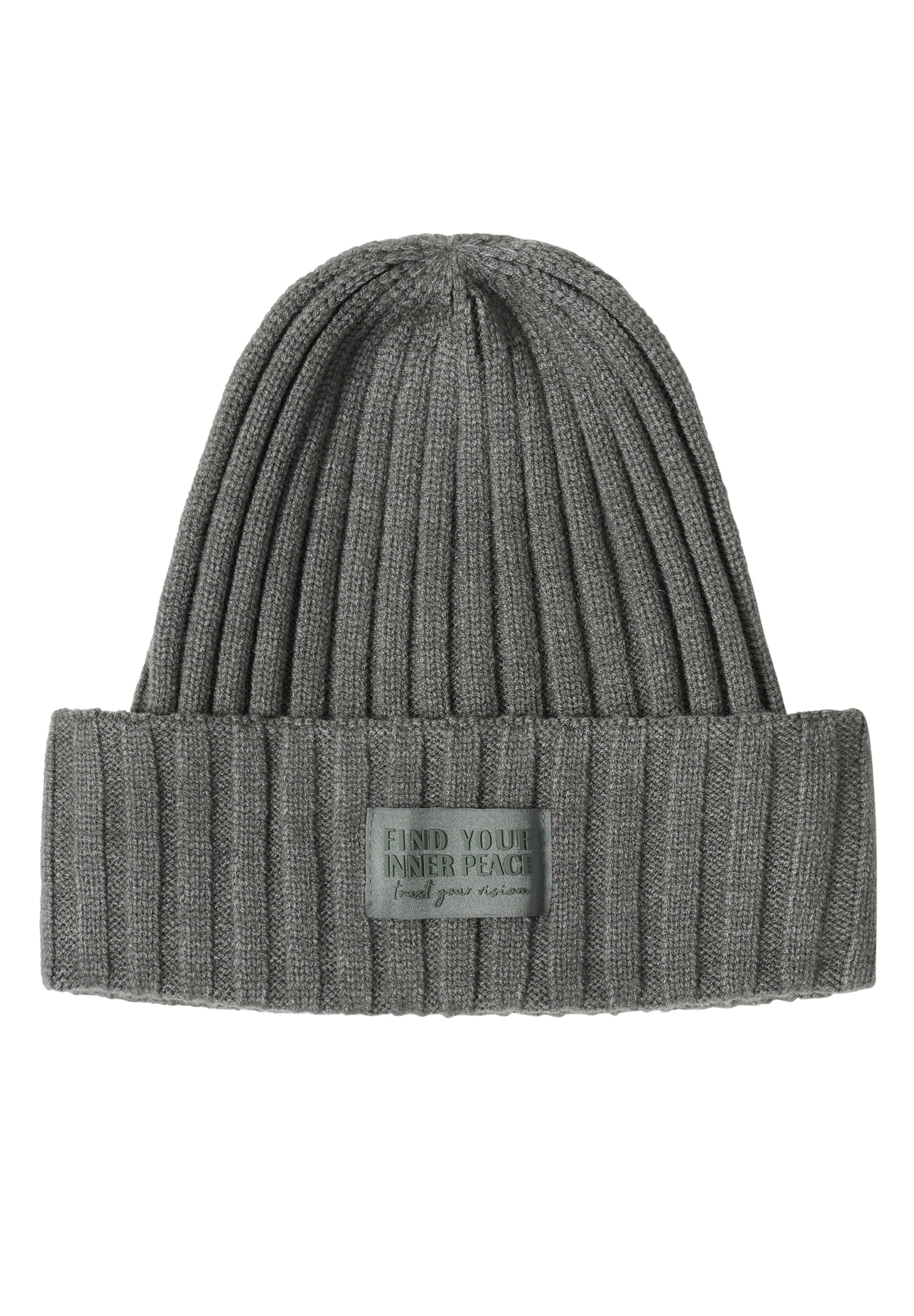 Thumbnail - Cecil Strickmütze in Ripp Optik