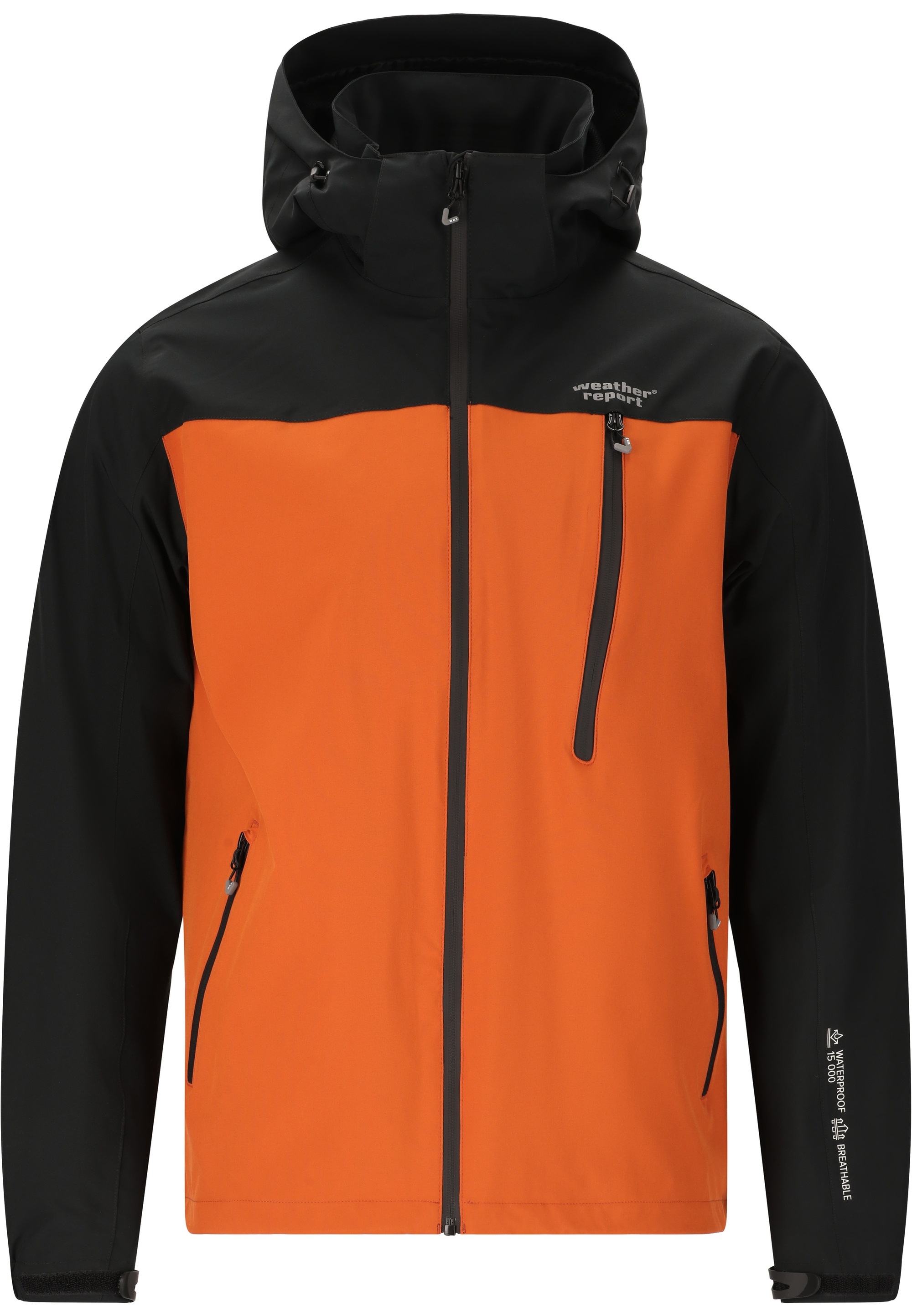 Thumbnail - WEATHER REPORT Outdoorjacke "DELTON W-PRO15000" ist atmungsaktiv, wasser- und winddicht