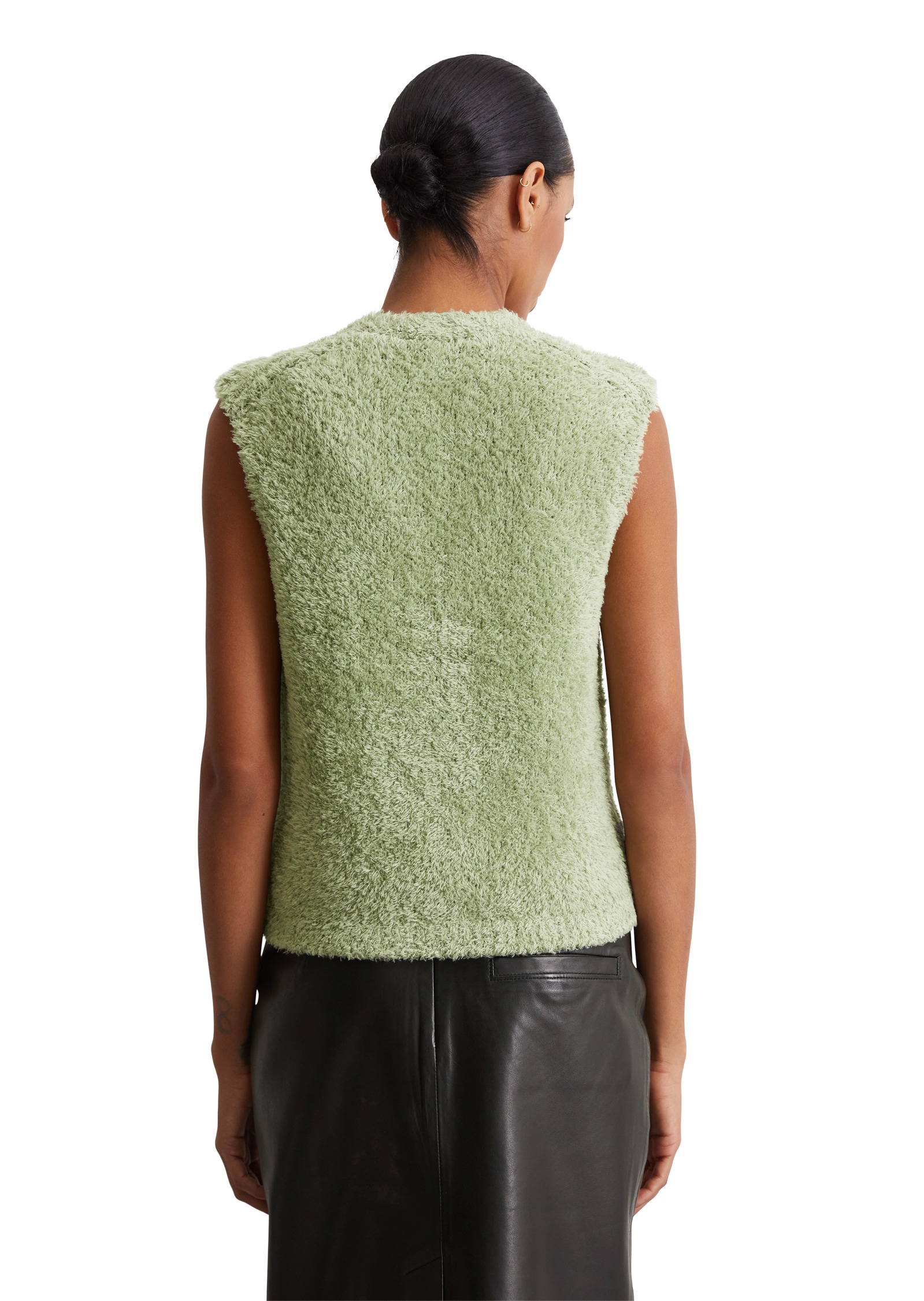 Marc O'Polo Strickweste »aus flauschigem Baumwollgarn«