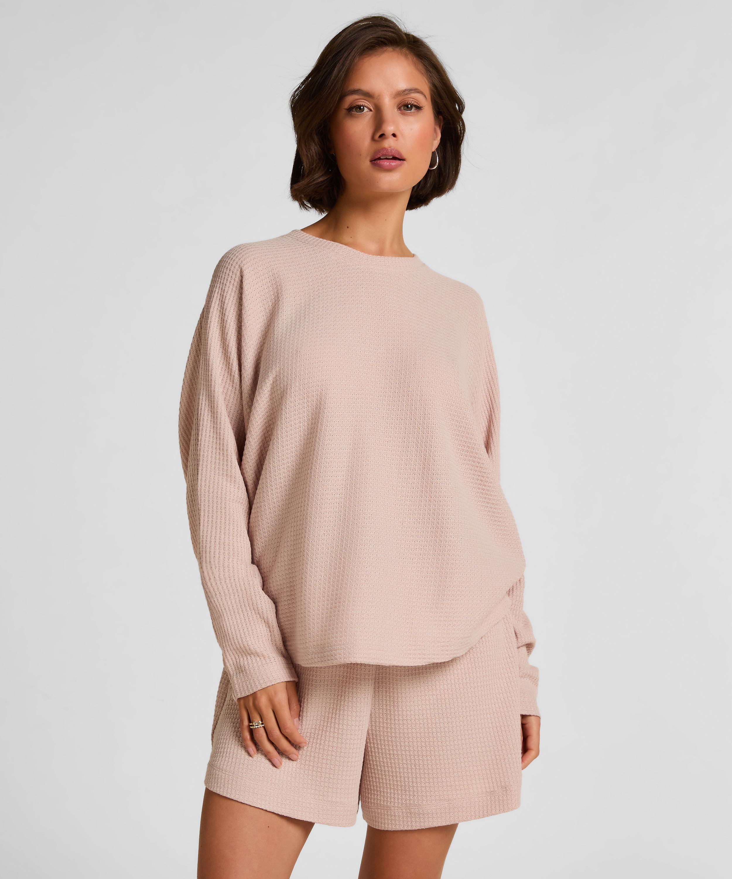 Hunkemöller Pyjama "Short Waffle Sloane"
