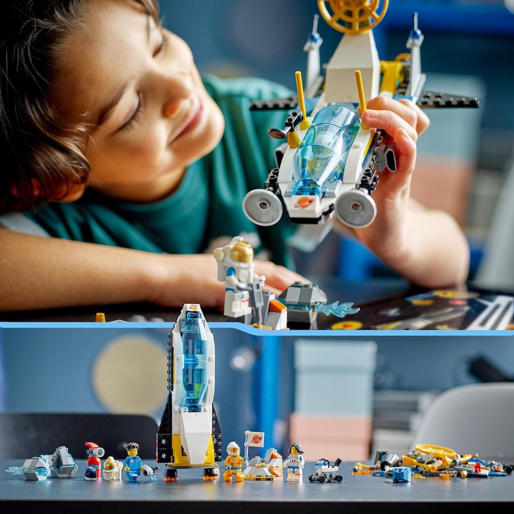 LEGO® Konstruktionsspielsteine »Erkundungsmissionen im Weltraum (60354), LEGO® City«, (298 St.), Made in Europe