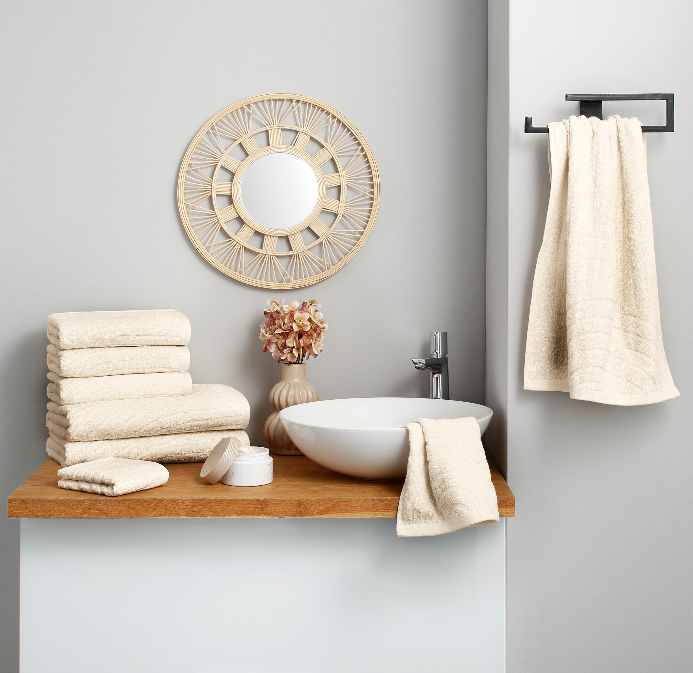 OTTO home Handtuch Set "Handtuchset Ognon, Duschtücher, Handtücher, Gästetü günstig online kaufen