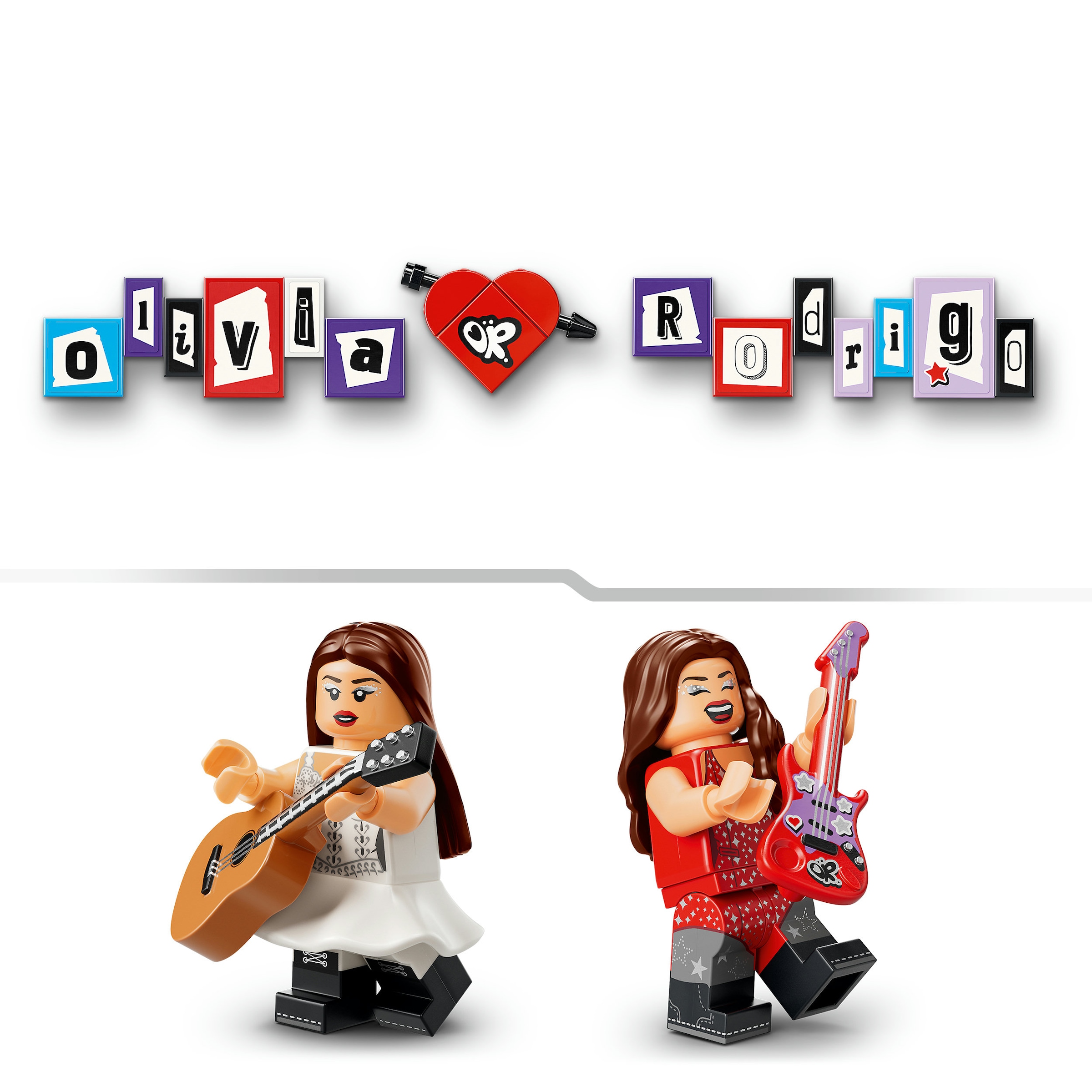 LEGO® Konstruktionsspielsteine »Olivia Rodrigos Gitarre (43031), LEGO Editions Music« Made in Europe