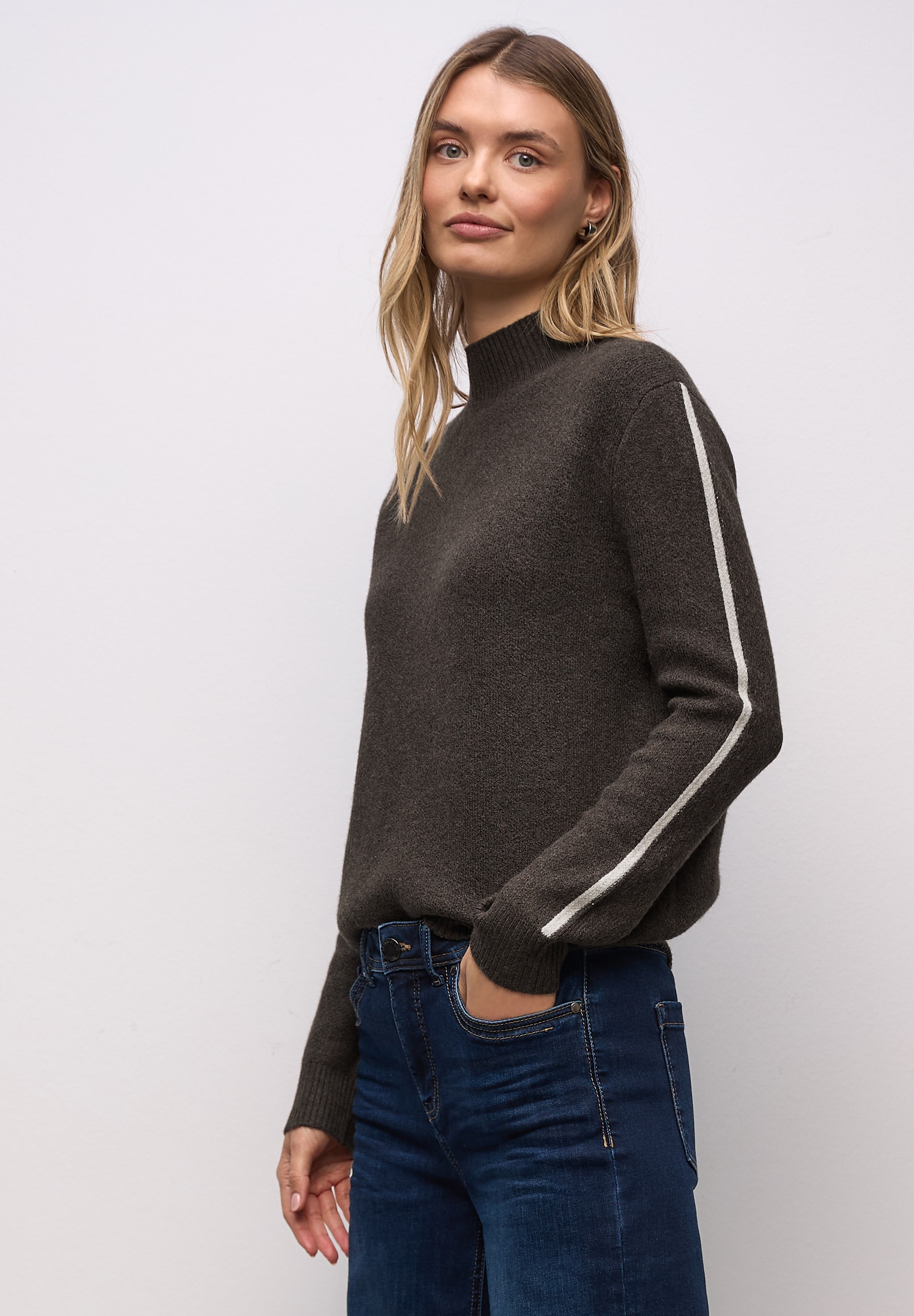 STREET ONE Strickpullover Grobstrick