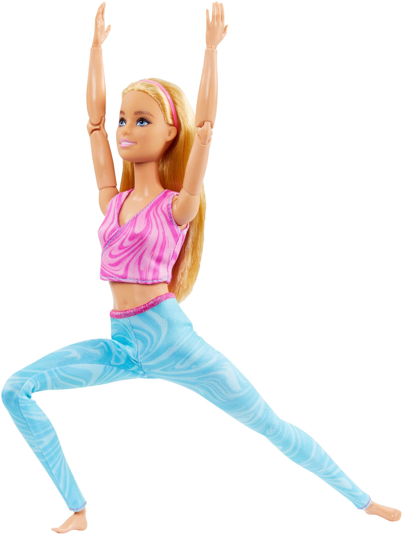 Barbie Anziehpuppe »Made to Move - mit blondem Haar«
