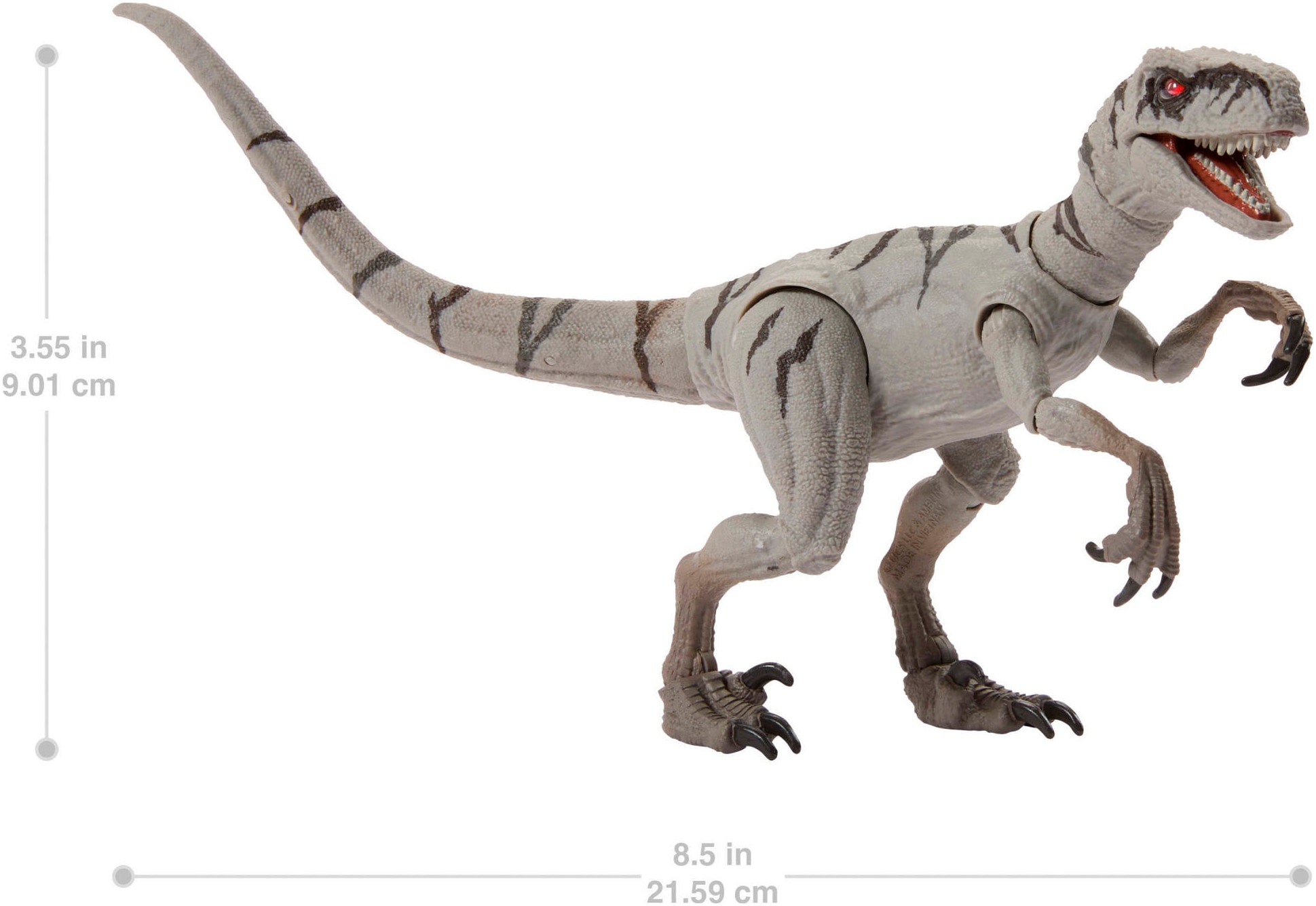 Mattel® Actionfigur »Jurassic World Hammond Collection Atrociraptor Ghost Dinosaurier«