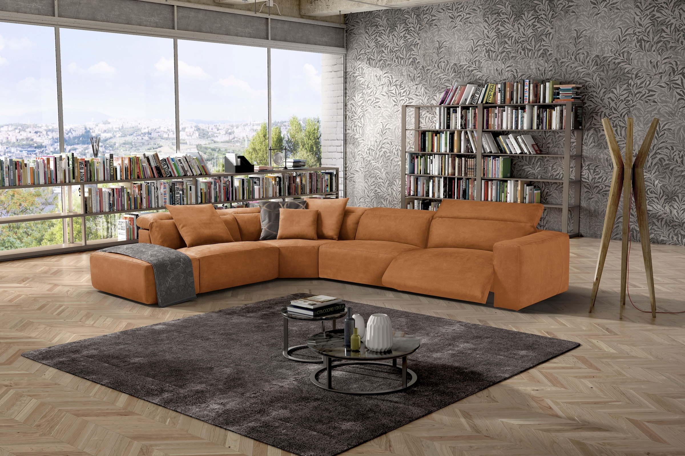 Egoitaliano Ecksofa "Beverly, extravangantes Designsofa mit erstklassigem S günstig online kaufen