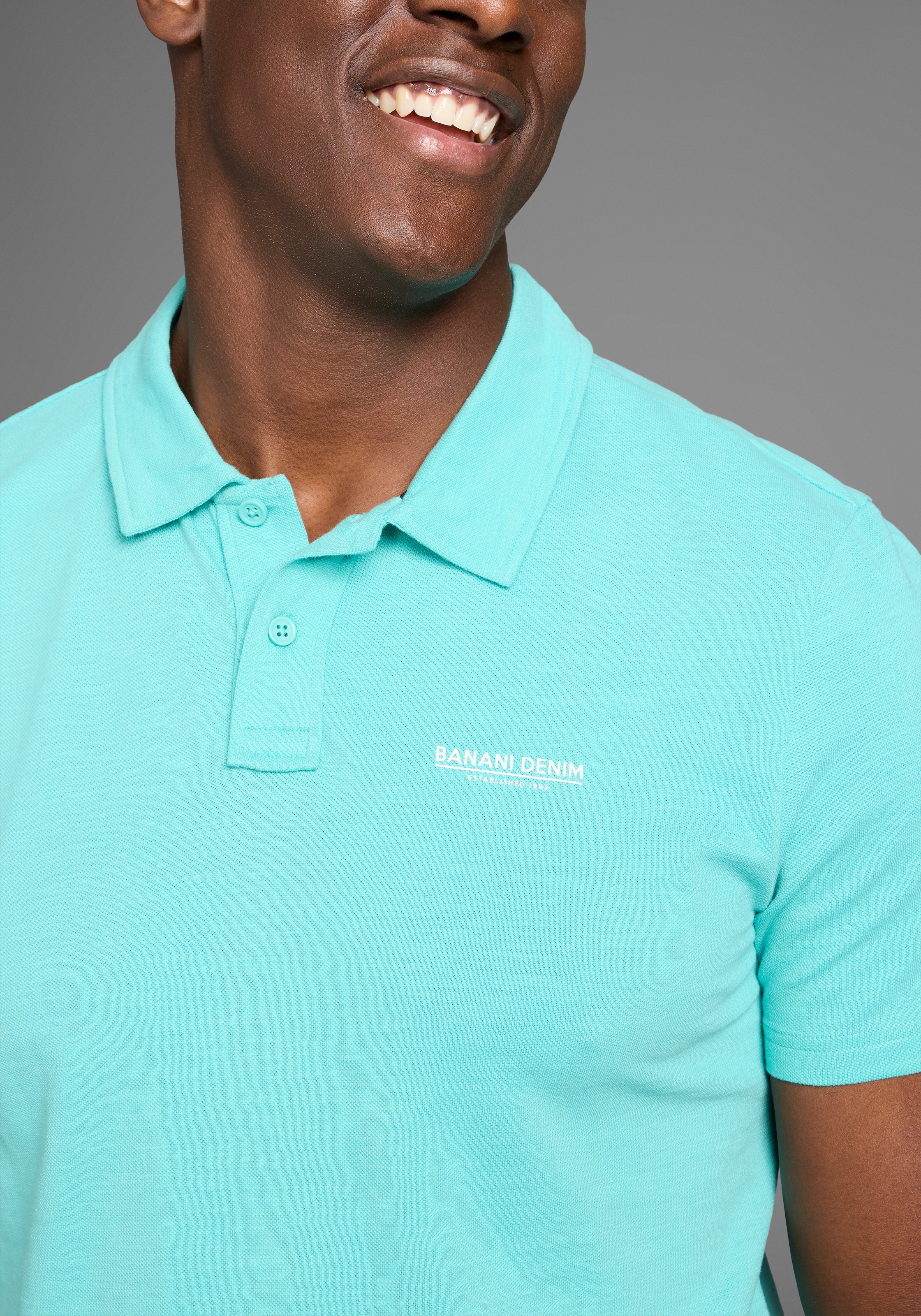 Bruno Banani Poloshirt, Poloshirt in schmaler Passform
