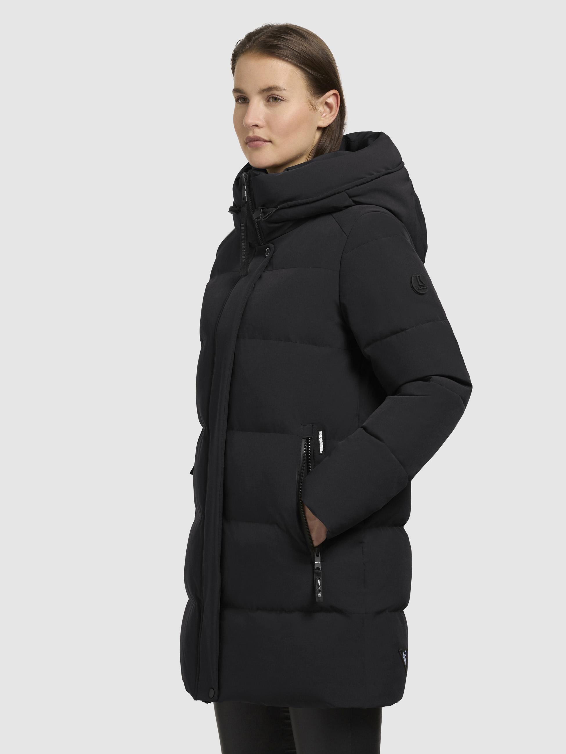 khujo Kurzmantel "Lola-YM", warme Winterjacke mit großzügiger Kapuze günstig online kaufen