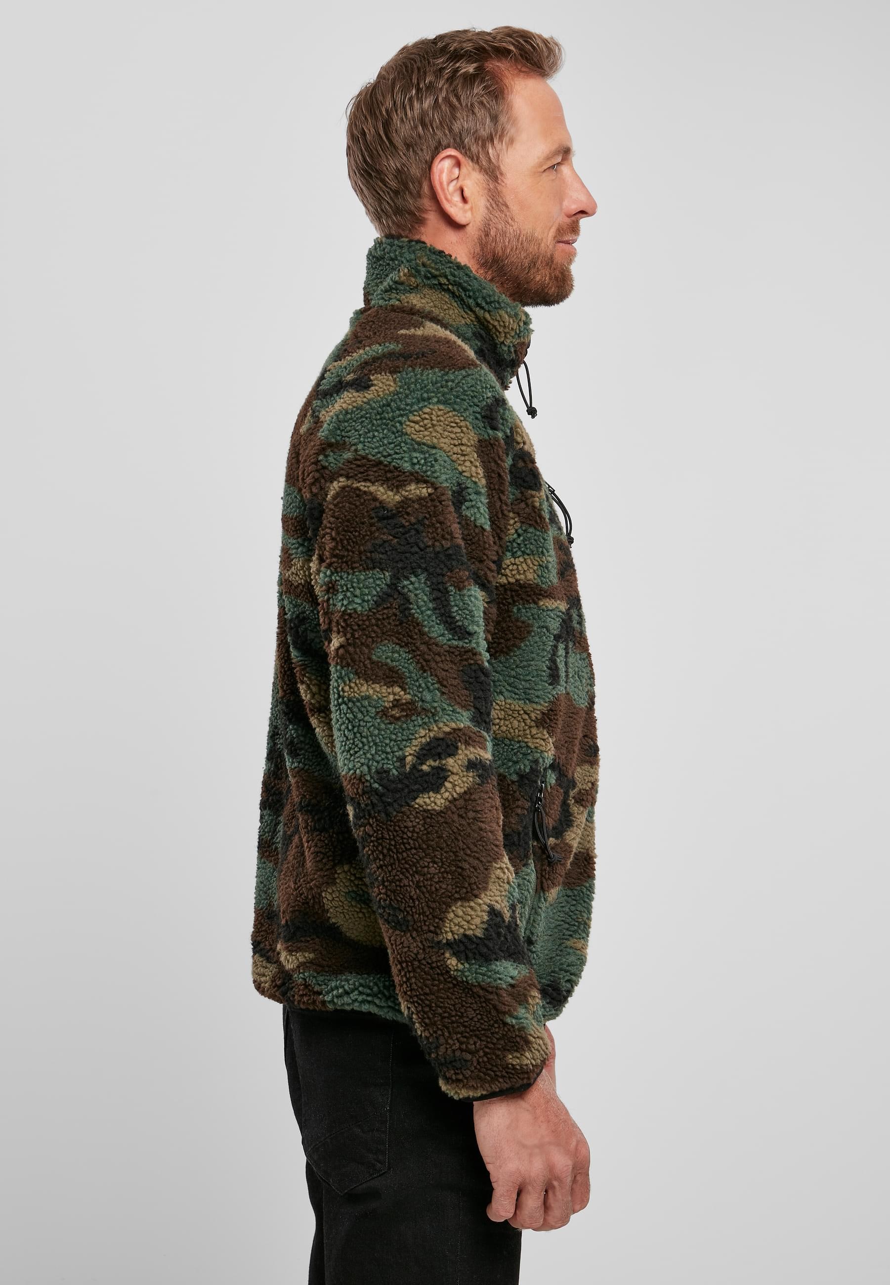 Brandit Allwetterjacke »Brandit Herren Teddyfleece Jacket«, (1 St.), ohne Kapuze