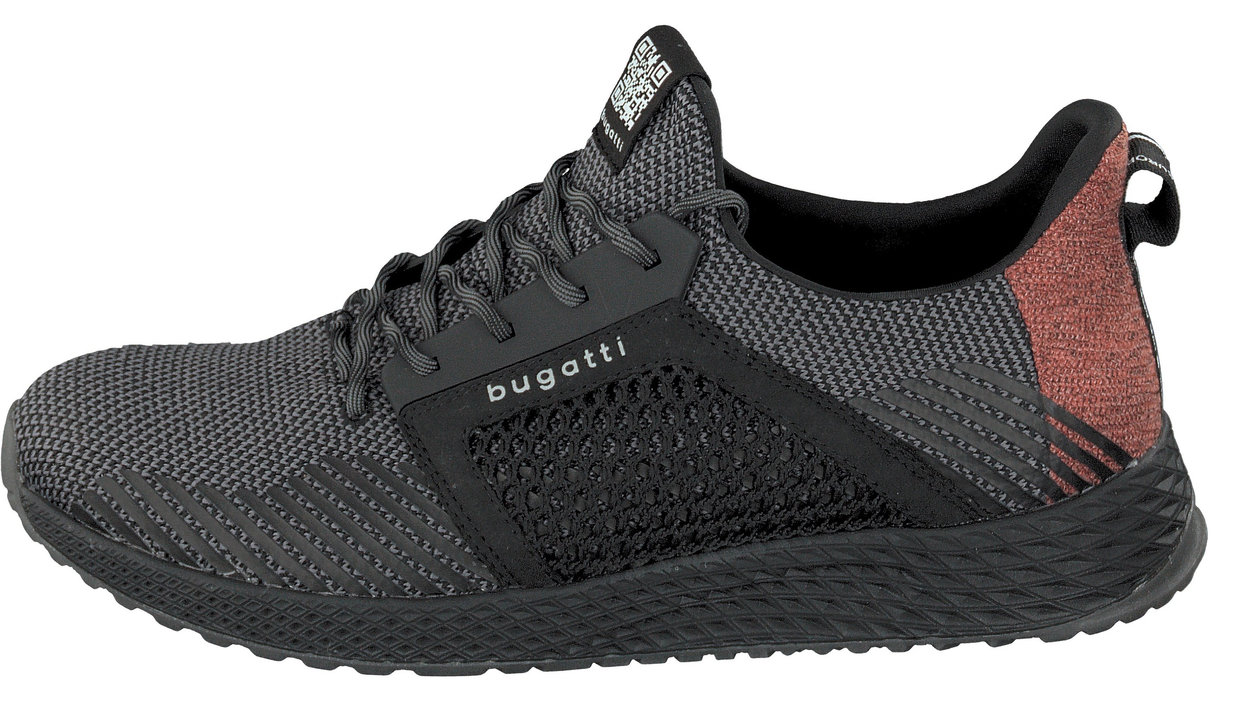 bugatti Keilsneaker, Freizeitschuh, Halbschuh, Schürer mit Kontrastbesatz an der Ferse
