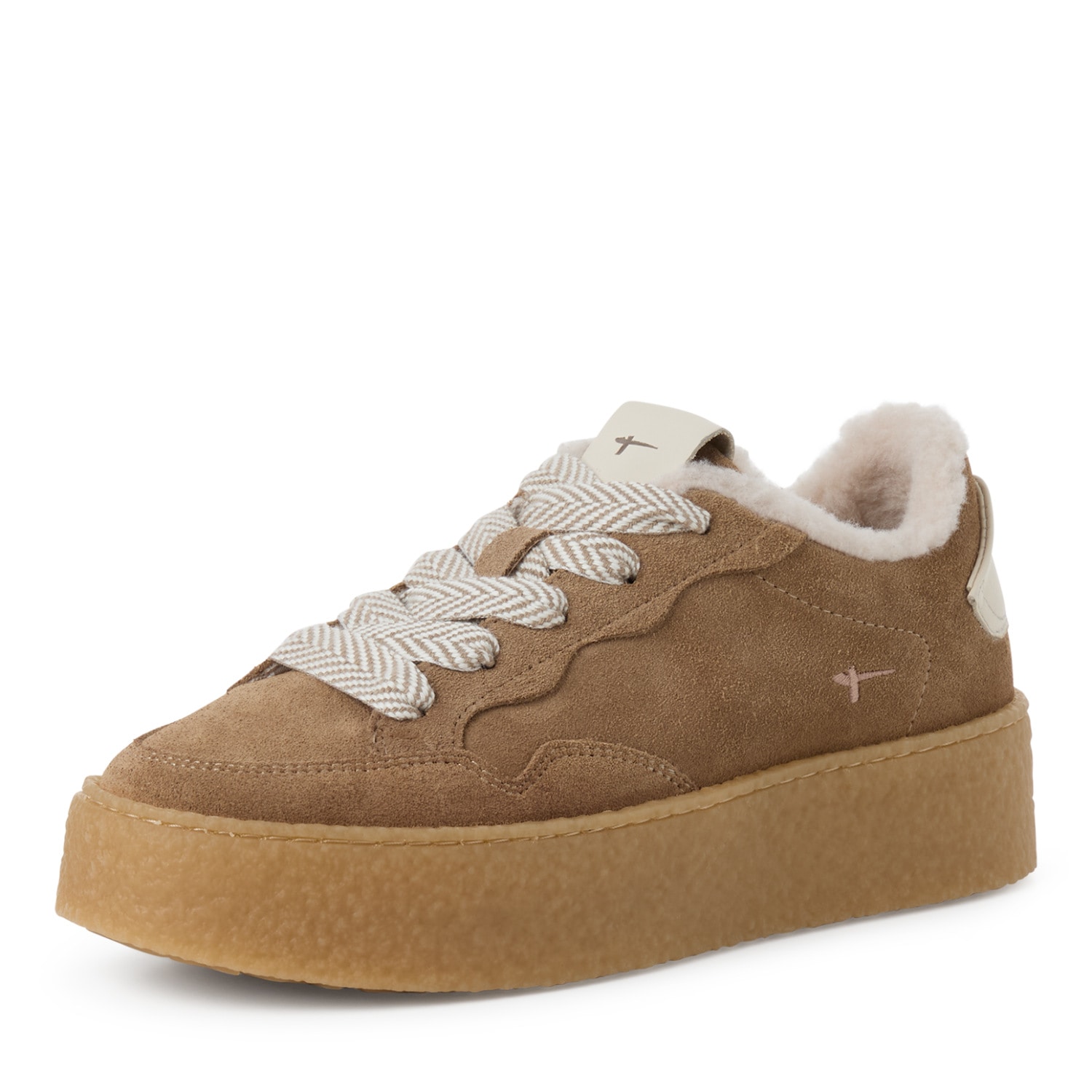 Tamaris Freizeitschuh, Halbschuh, Schnürschuh mit Ziernähten