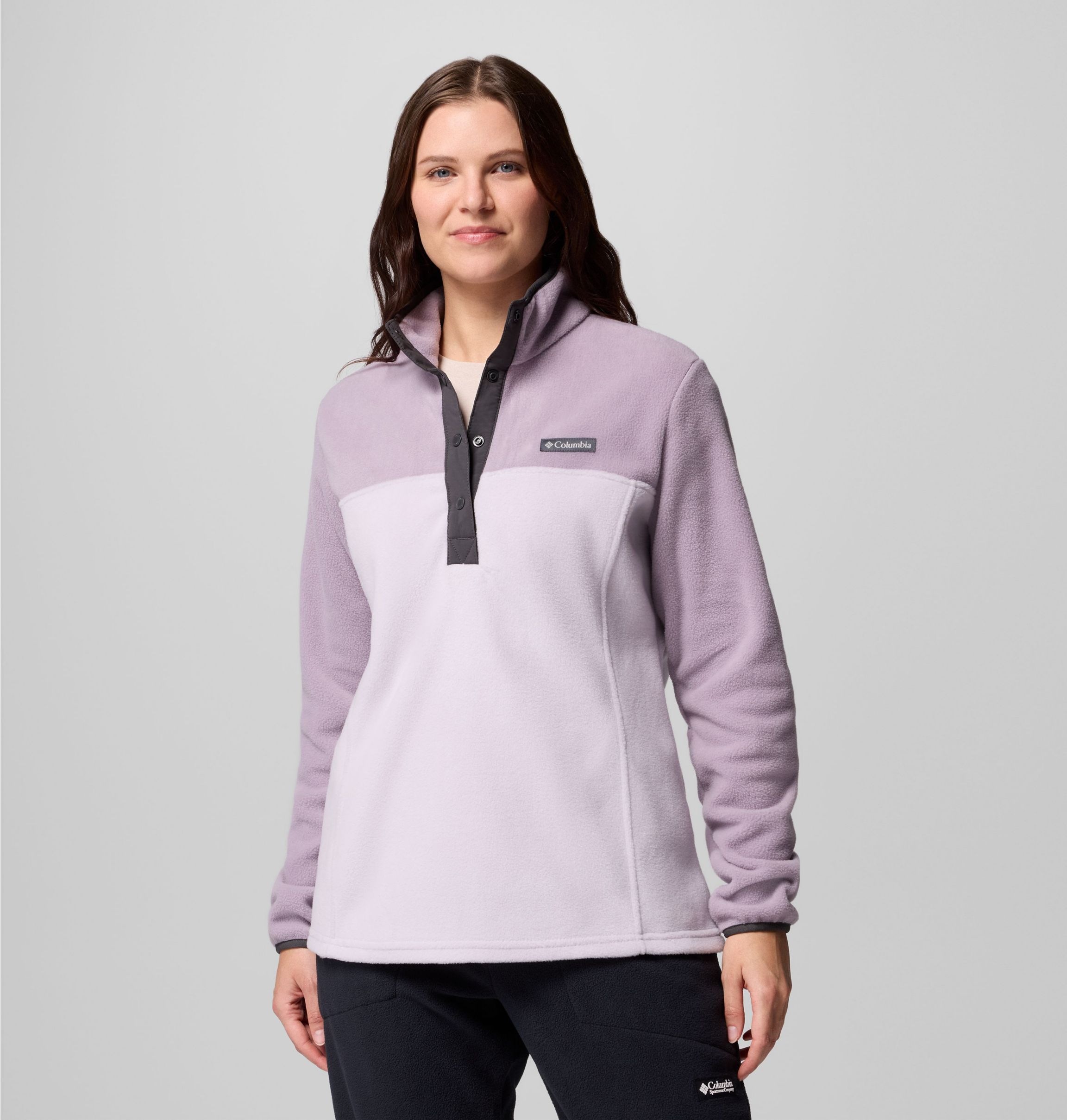 Columbia Fleecepullover »BENTON SPRINGS 1/2 SNAP PULL OVER II«, (1 tlg.)