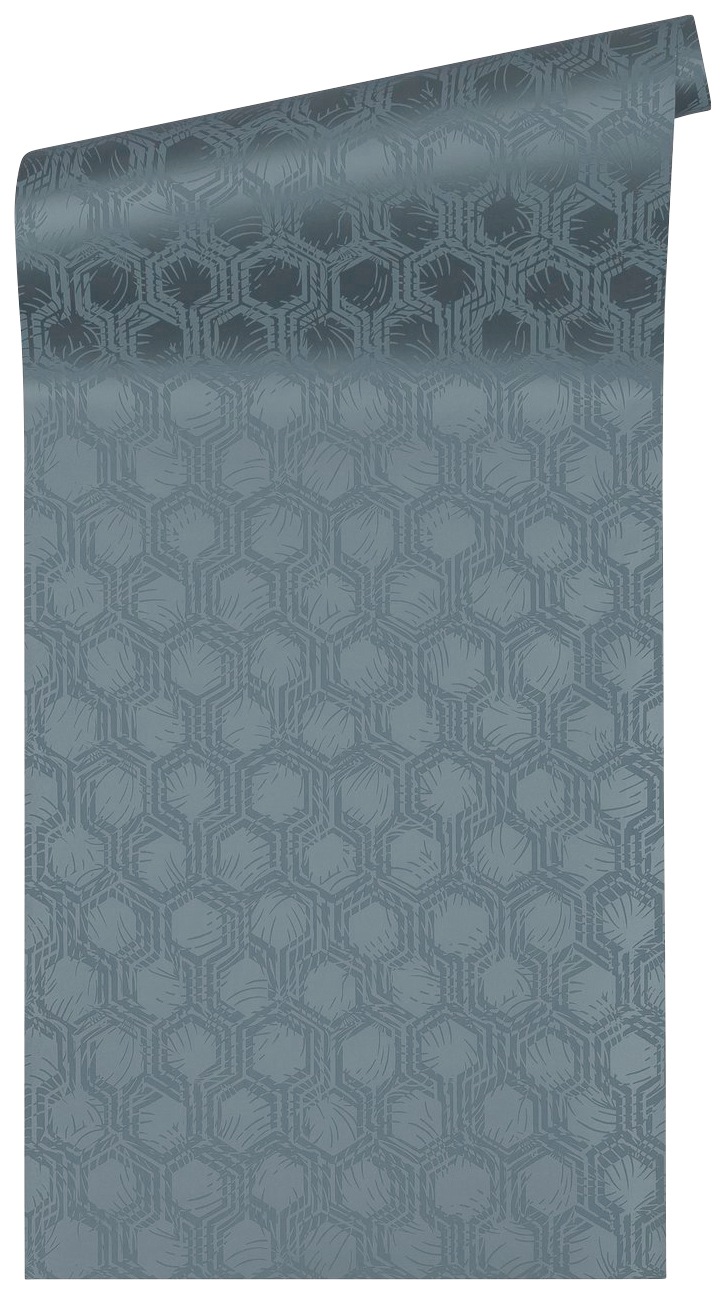 Architects Paper Vliestapete »Alpha«, grafisch-matt-glänzend, Grafik Tapete Geometrisch Tapeten Wohnzimmer Schlafzimmer Küche Flur