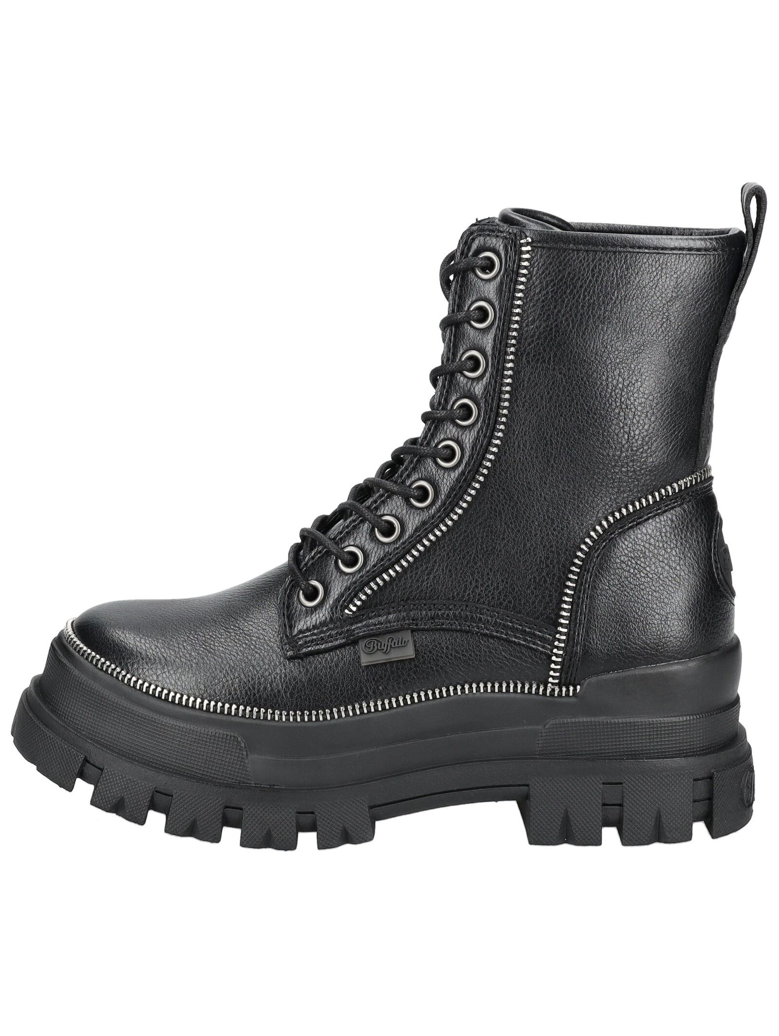 Buffalo Schnürstiefelette "Buffalo Stiefelette Lederimitat" günstig online kaufen