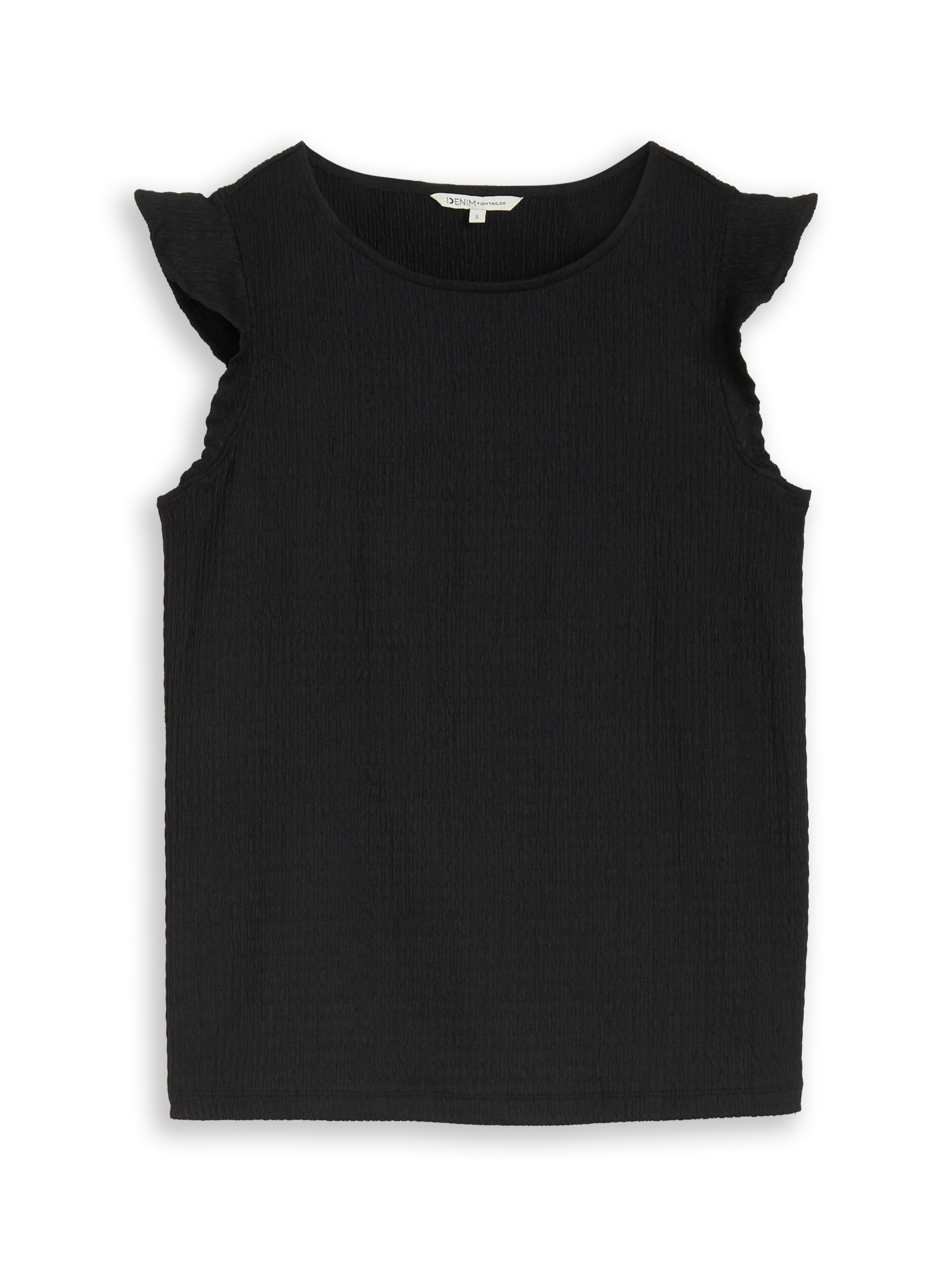 TOM TAILOR Denim Rundhalsshirt Sommershirt mit