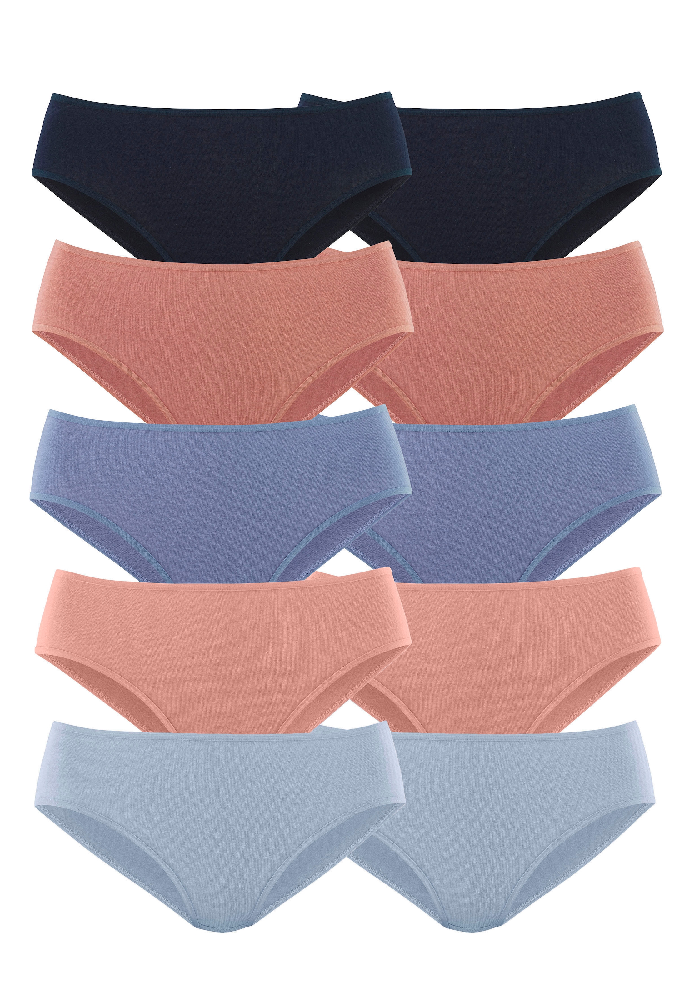 petite fleur by Lascana 10er-Pack, aus elastischer Baumwolle